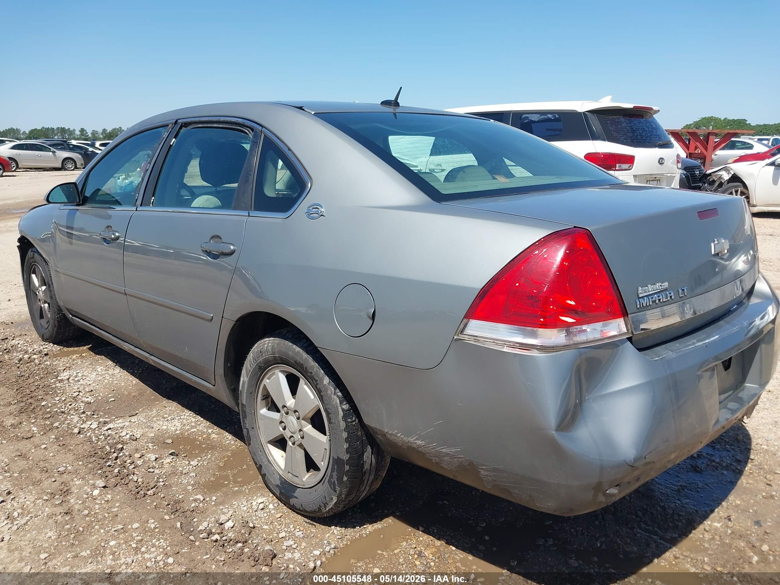 2007 Chevrolet Impala Lt Silver vin: 2G1WT58K779195110