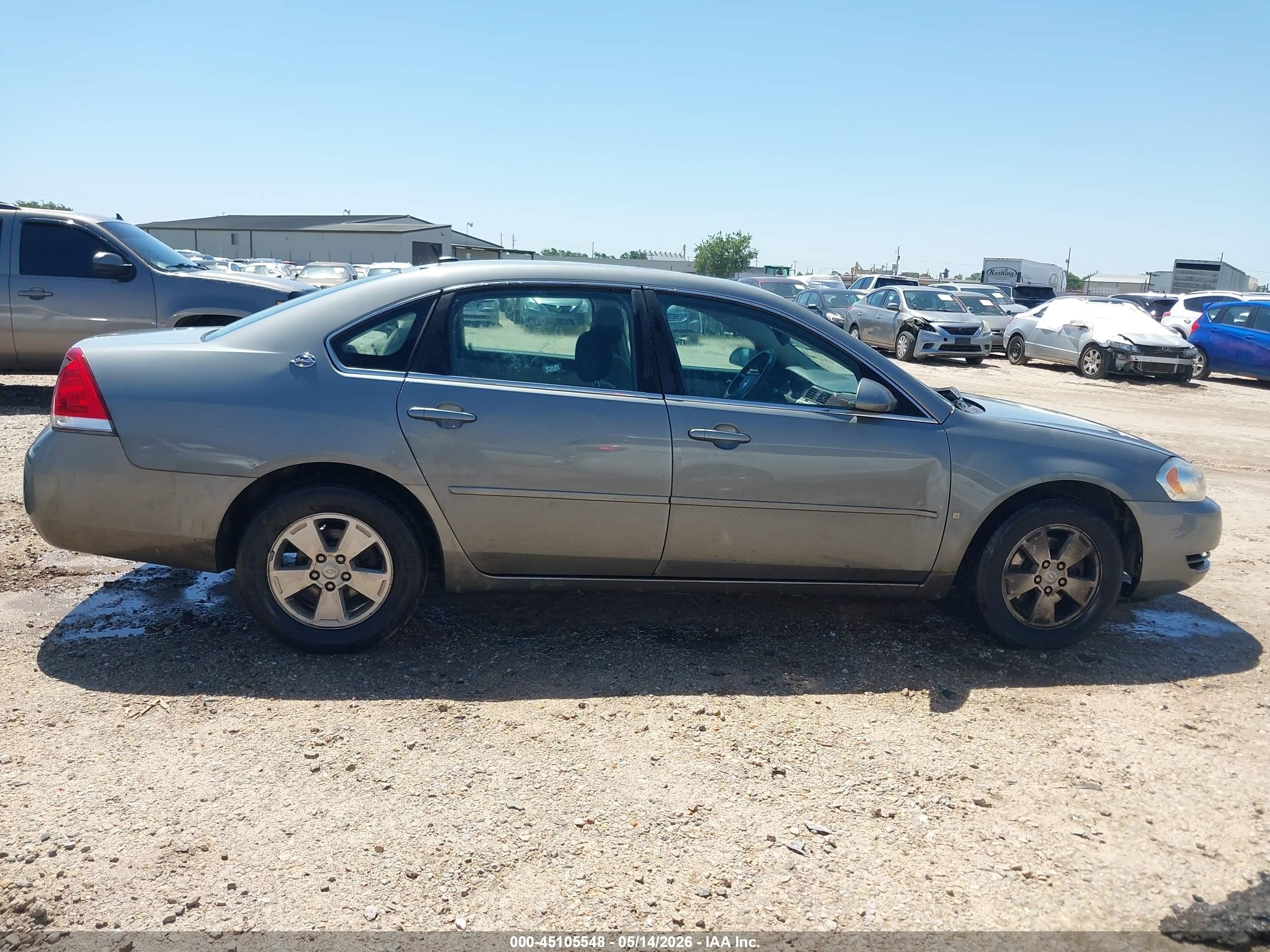 2007 Chevrolet Impala Lt Silver vin: 2G1WT58K779195110