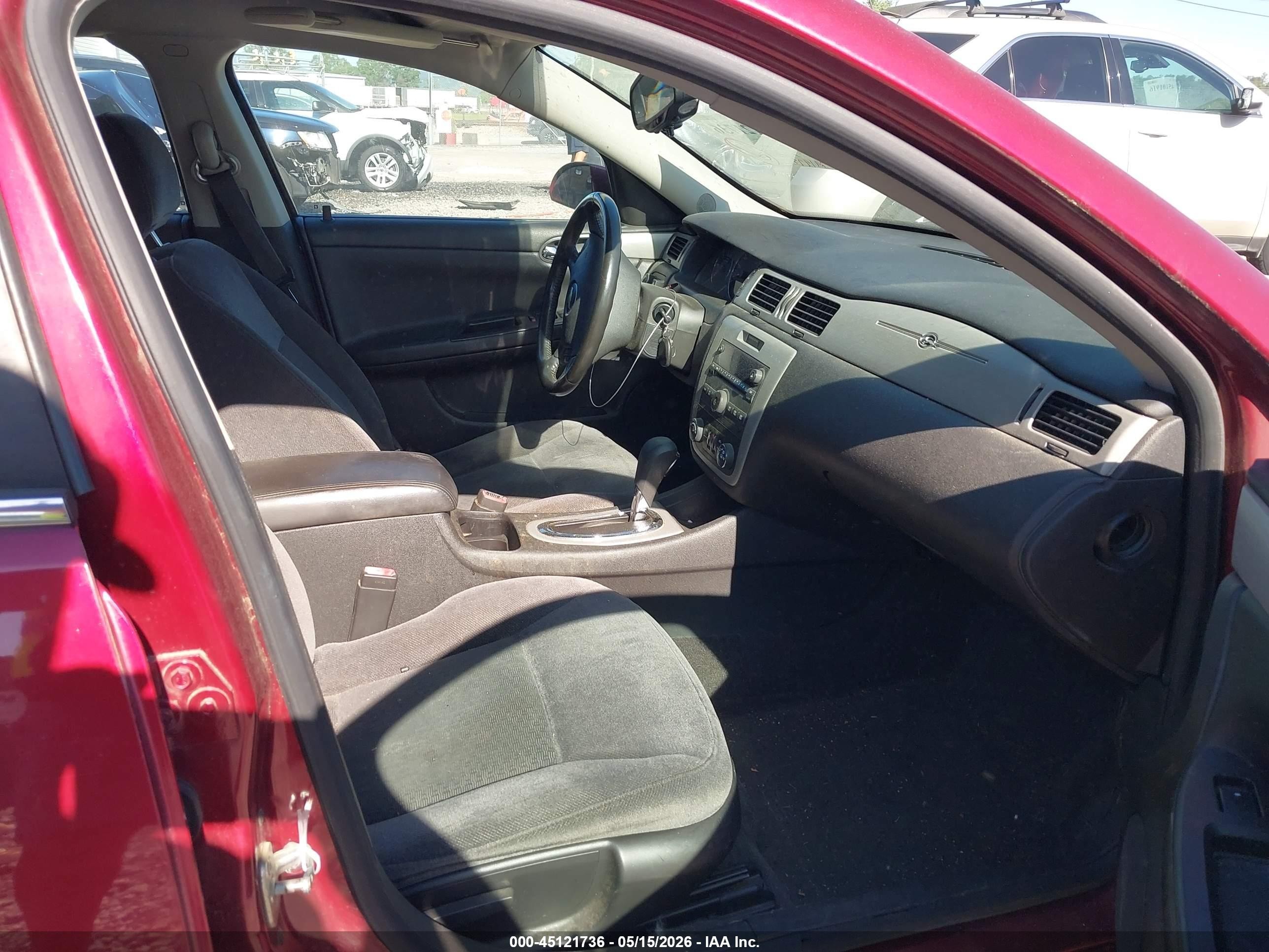 2007 Chevrolet Impala Lt Red vin: 2G1WT58K779257797
