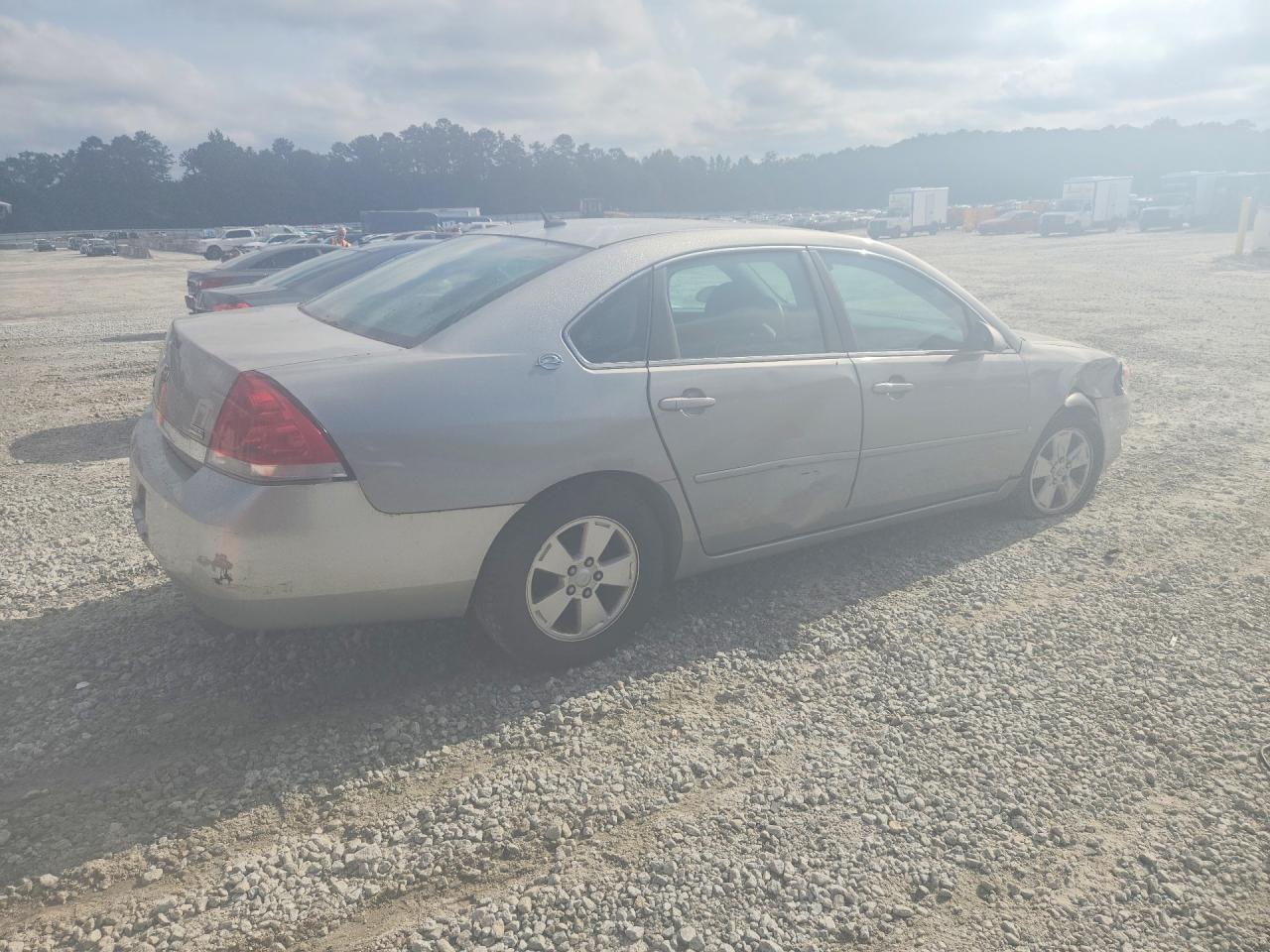 2007 Chevrolet Impala Lt Серебряный vin: 2G1WT58K779343868