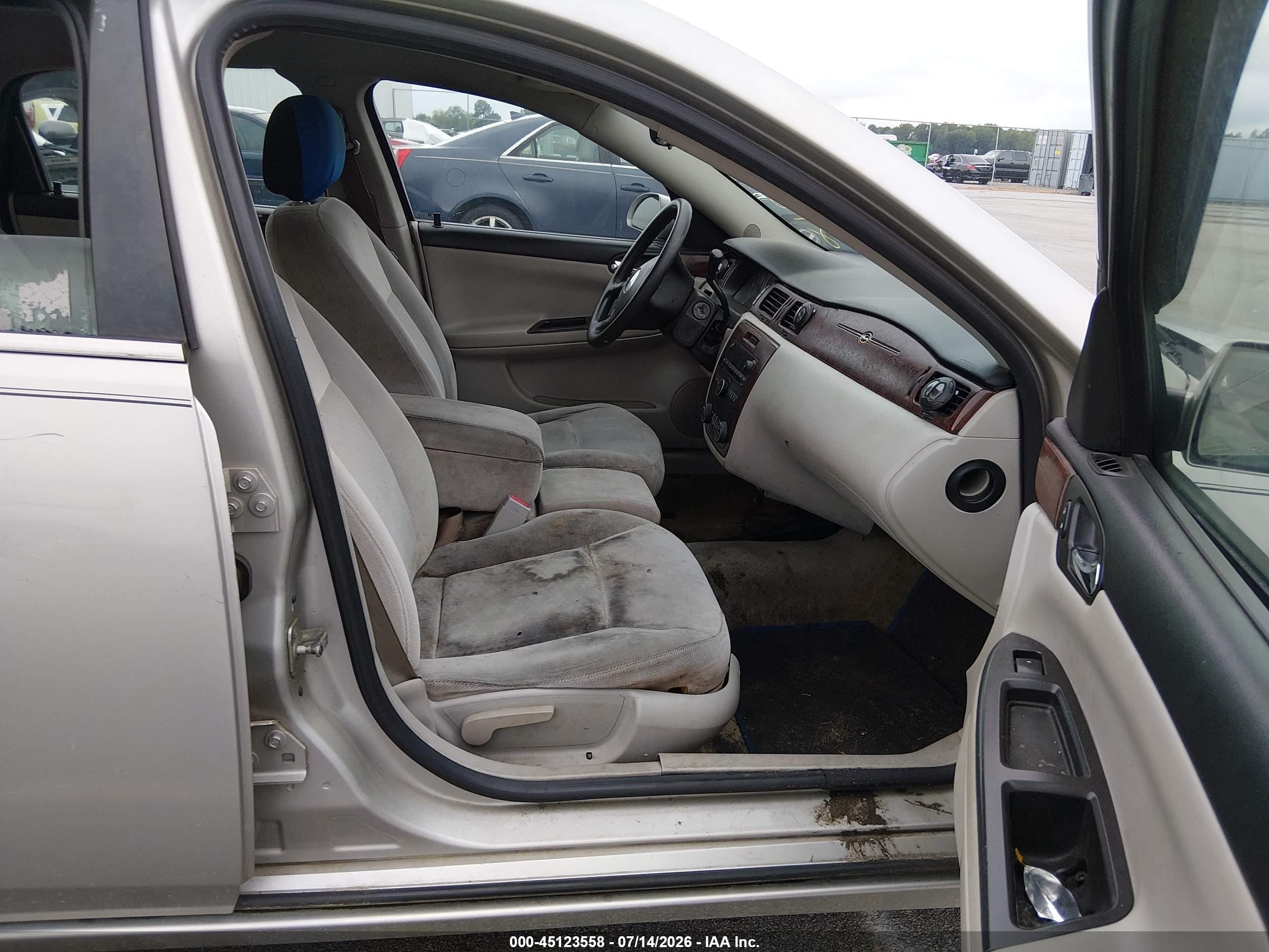 2008 Chevrolet Impala Lt Silver vin: 2G1WT58K781218286