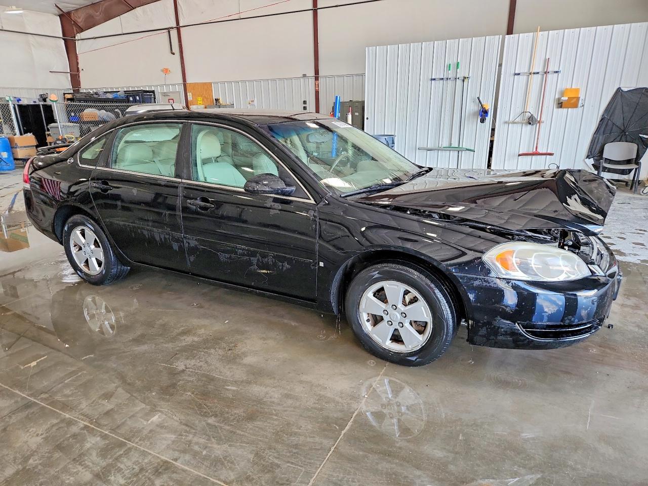 2008 Chevrolet Impala Lt Black vin: 2G1WT58K781246170