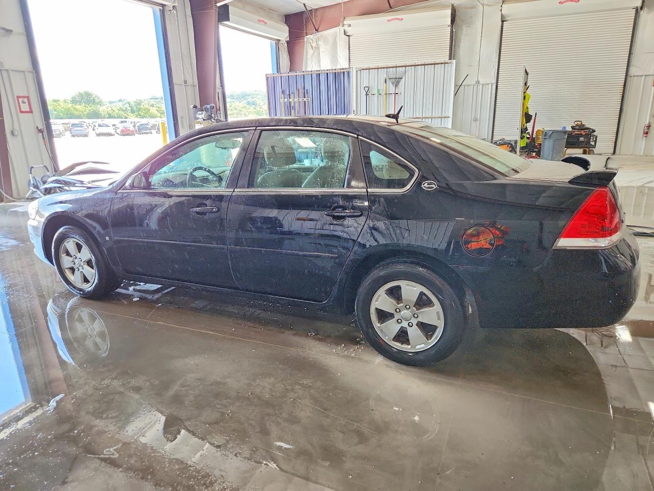 2008 Chevrolet Impala Lt Black vin: 2G1WT58K781246170