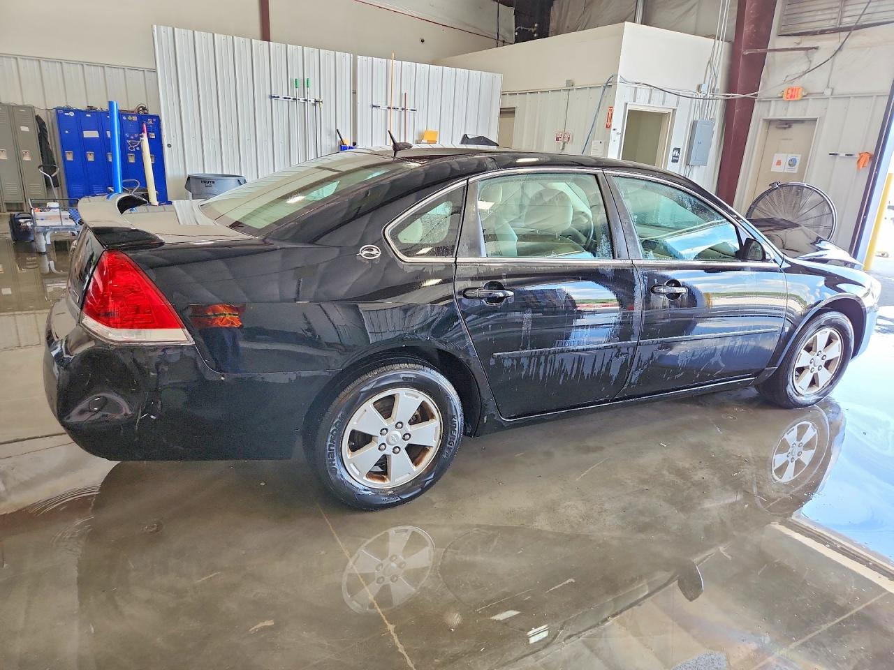 2008 Chevrolet Impala Lt Black vin: 2G1WT58K781246170