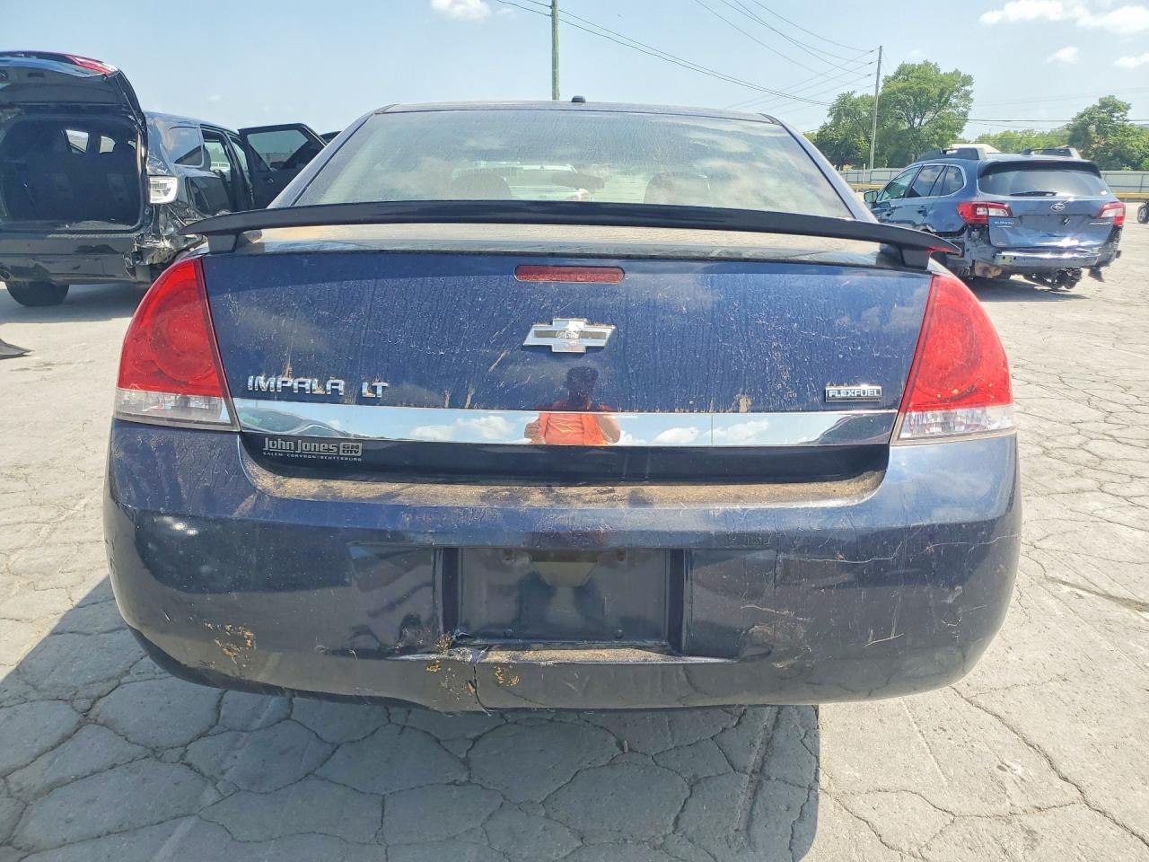 2008 Chevrolet Impala Lt Blue vin: 2G1WT58K781312393