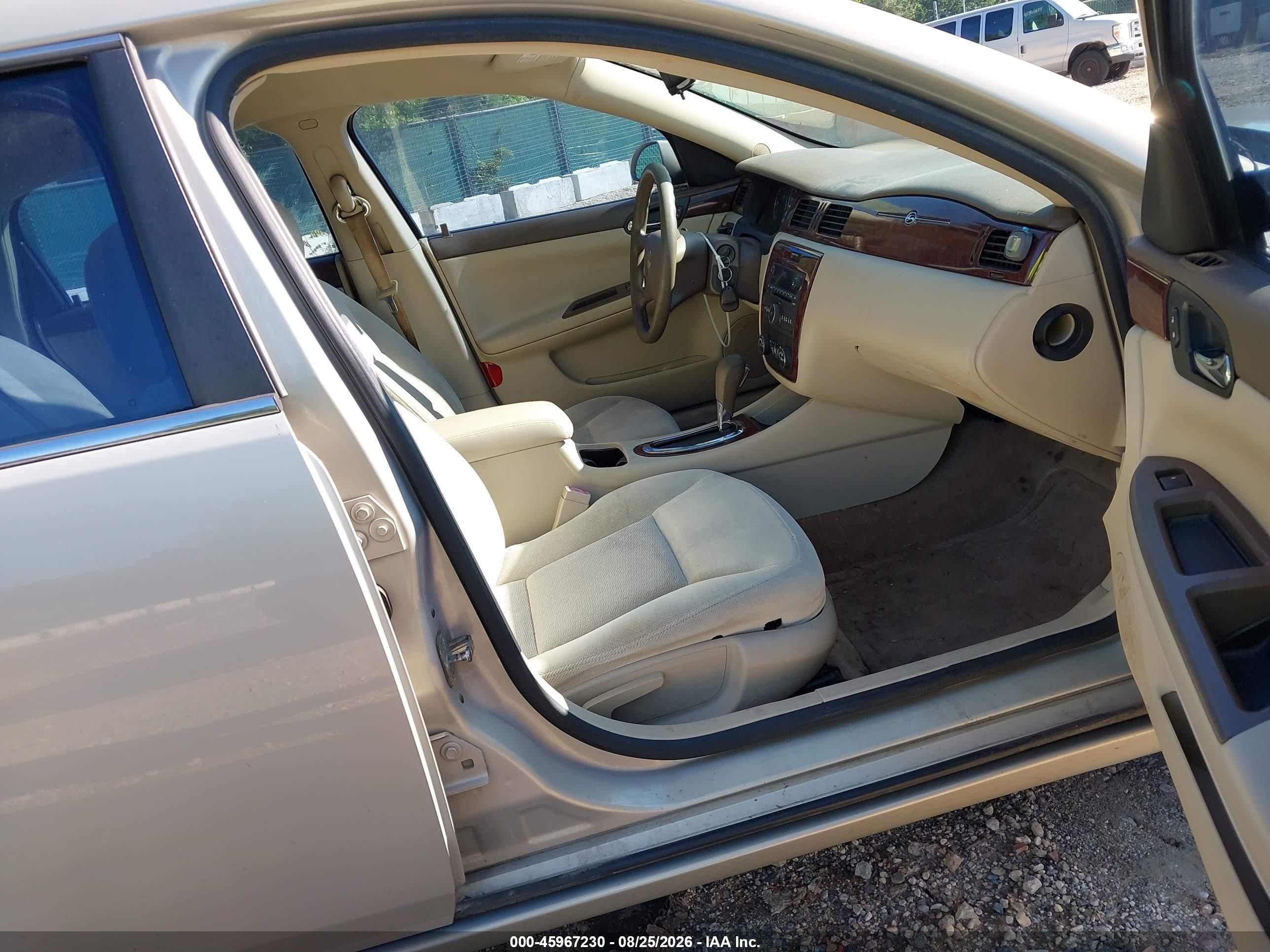 2008 Chevrolet Impala Lt Champagne vin: 2G1WT58K781329436