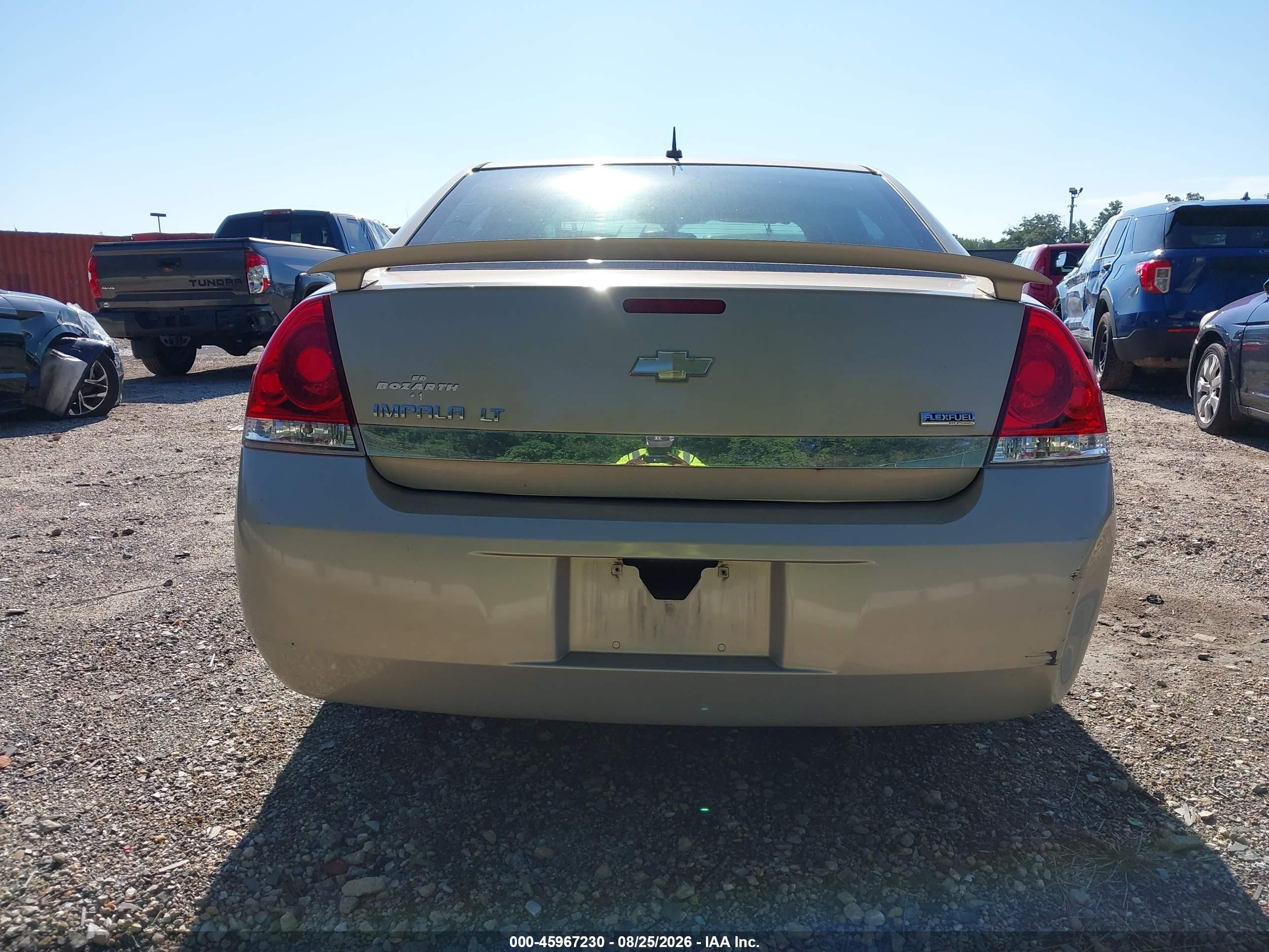 2008 Chevrolet Impala Lt Champagne vin: 2G1WT58K781329436