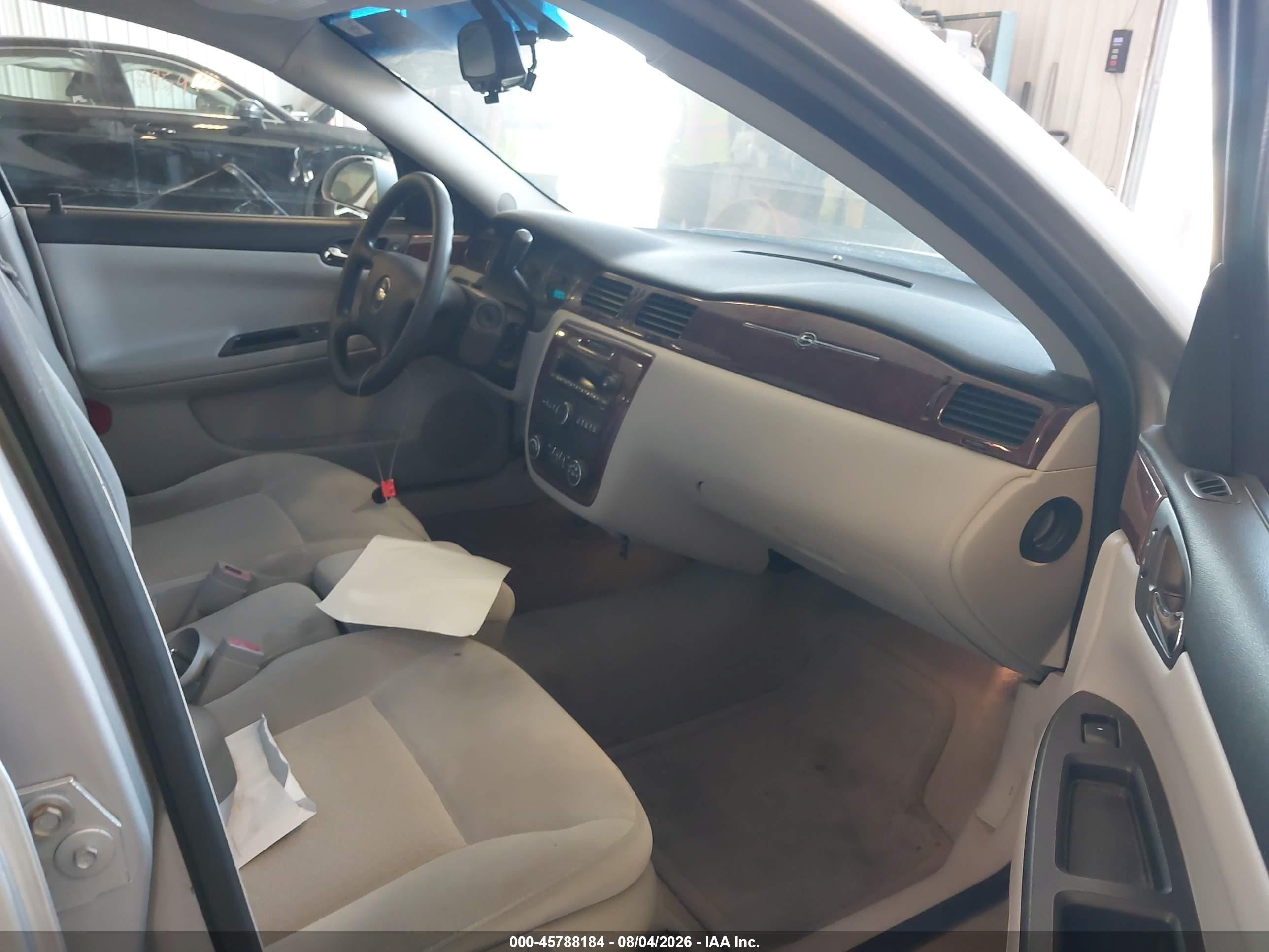 2008 Chevrolet Impala Lt Silver vin: 2G1WT58K781365644