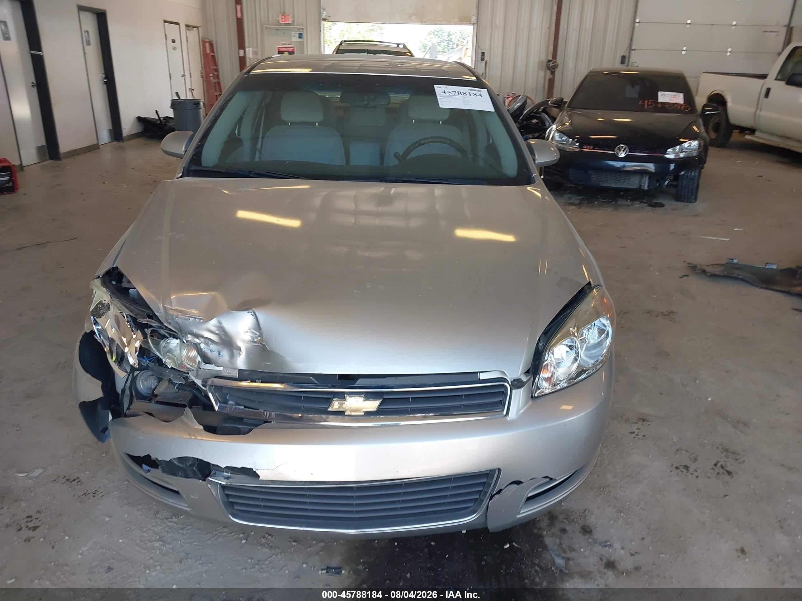 2008 Chevrolet Impala Lt Silver vin: 2G1WT58K781365644