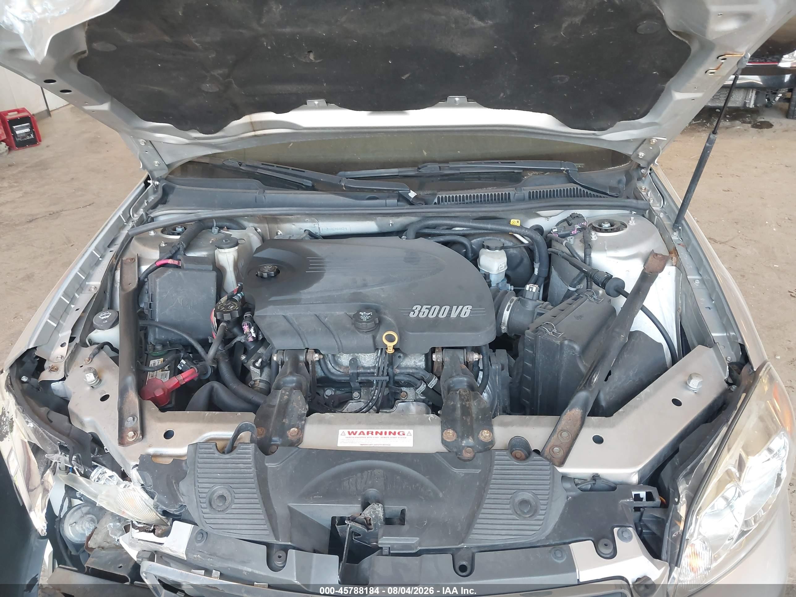 2008 Chevrolet Impala Lt Silver vin: 2G1WT58K781365644
