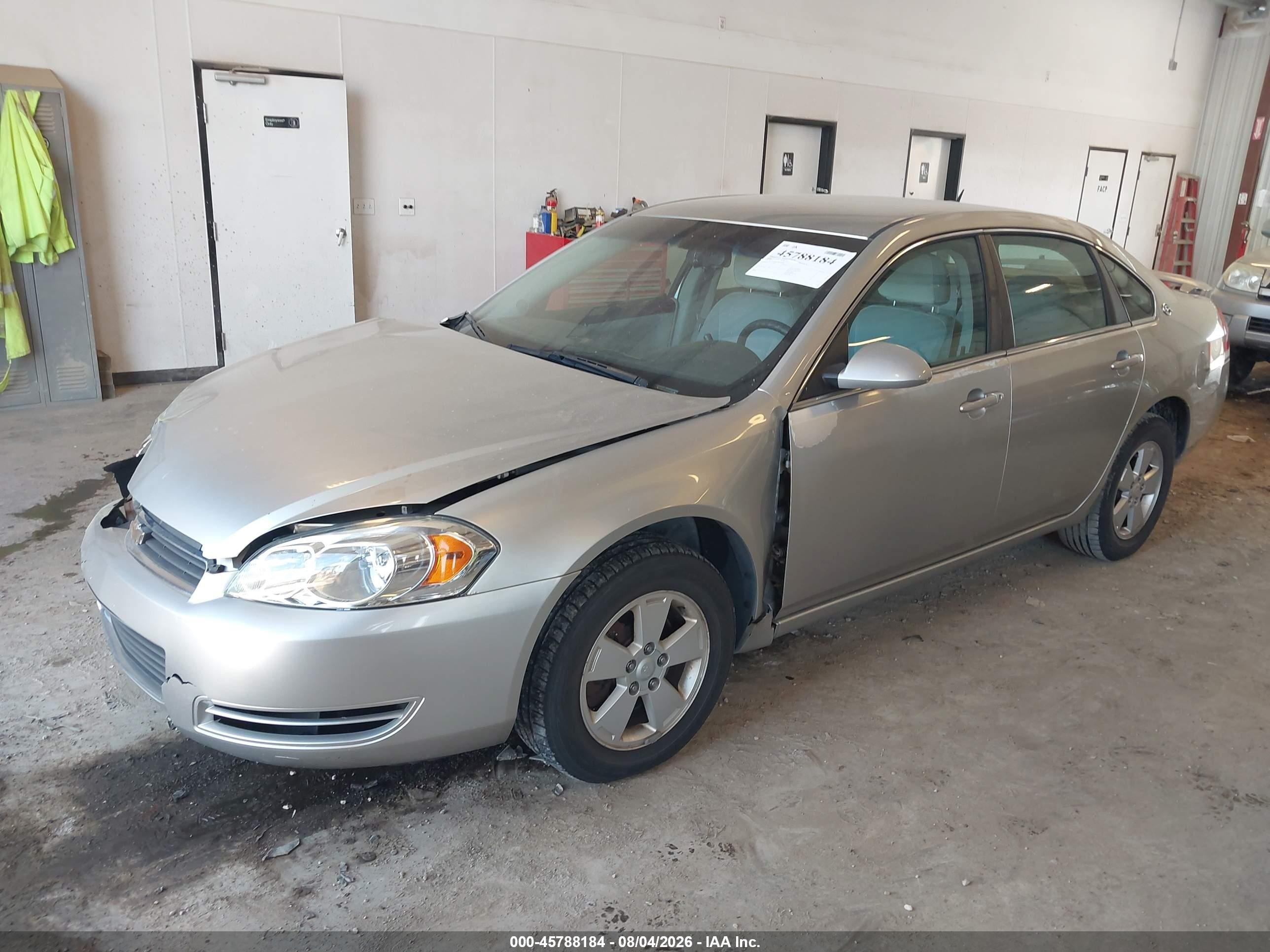 2008 Chevrolet Impala Lt Silver vin: 2G1WT58K781365644