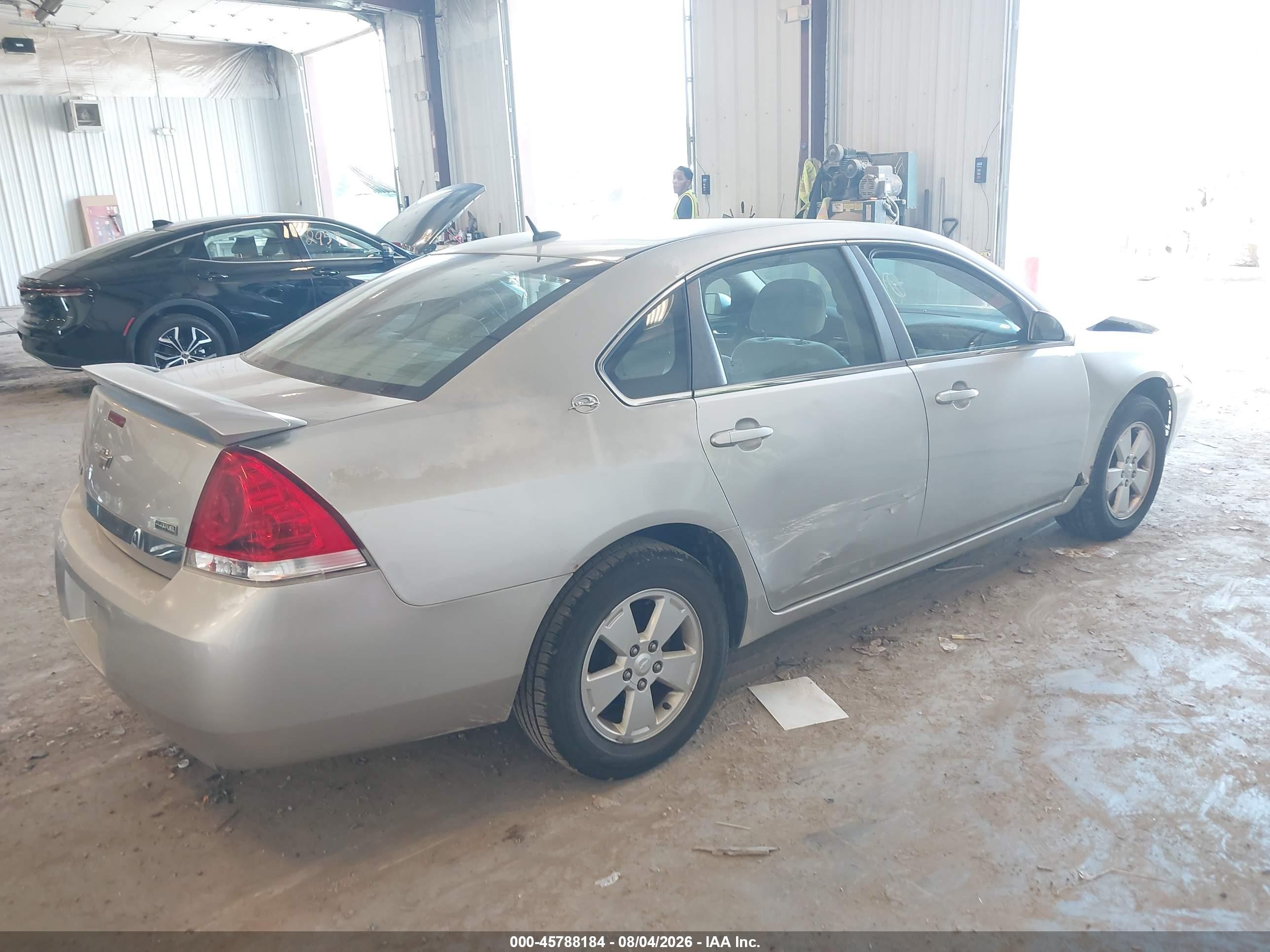 2008 Chevrolet Impala Lt Silver vin: 2G1WT58K781365644