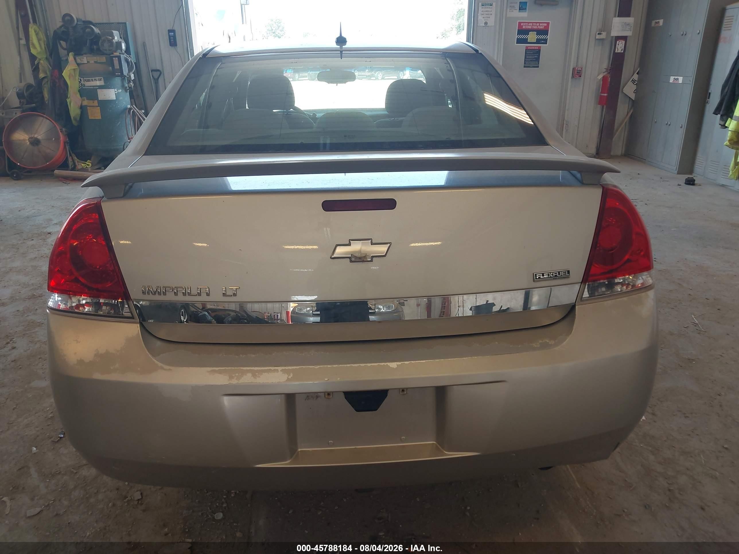 2008 Chevrolet Impala Lt Silver vin: 2G1WT58K781365644