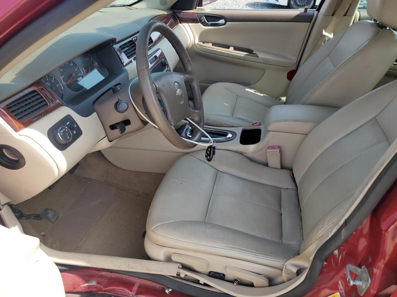 2008 Chevrolet Impala Lt Burgundy vin: 2G1WT58K789264881