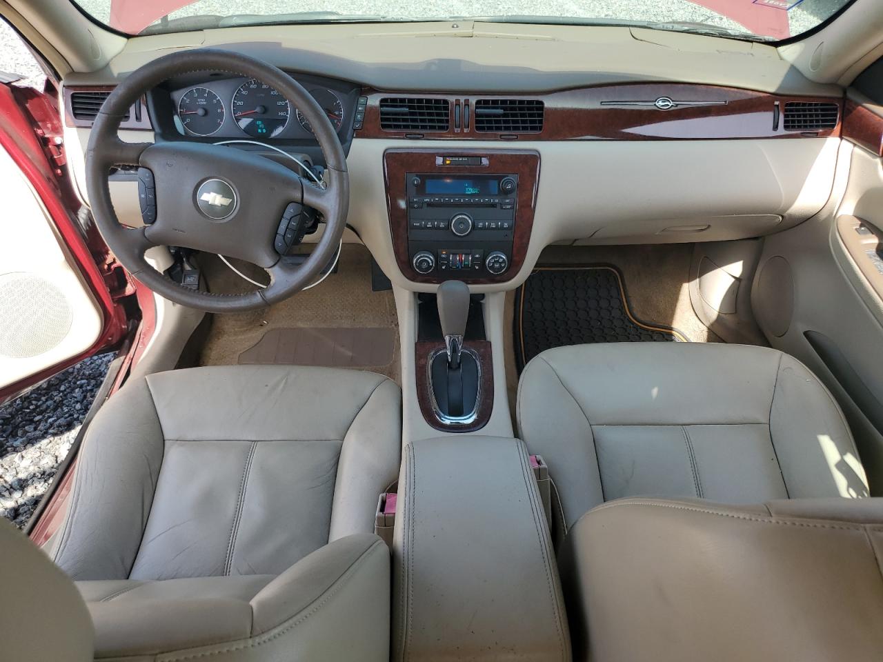2008 Chevrolet Impala Lt Burgundy vin: 2G1WT58K789264881