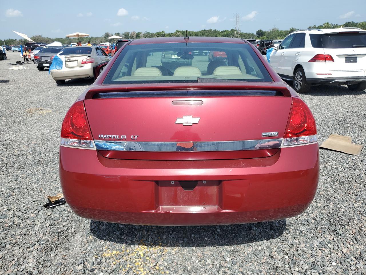 2008 Chevrolet Impala Lt Burgundy vin: 2G1WT58K789264881