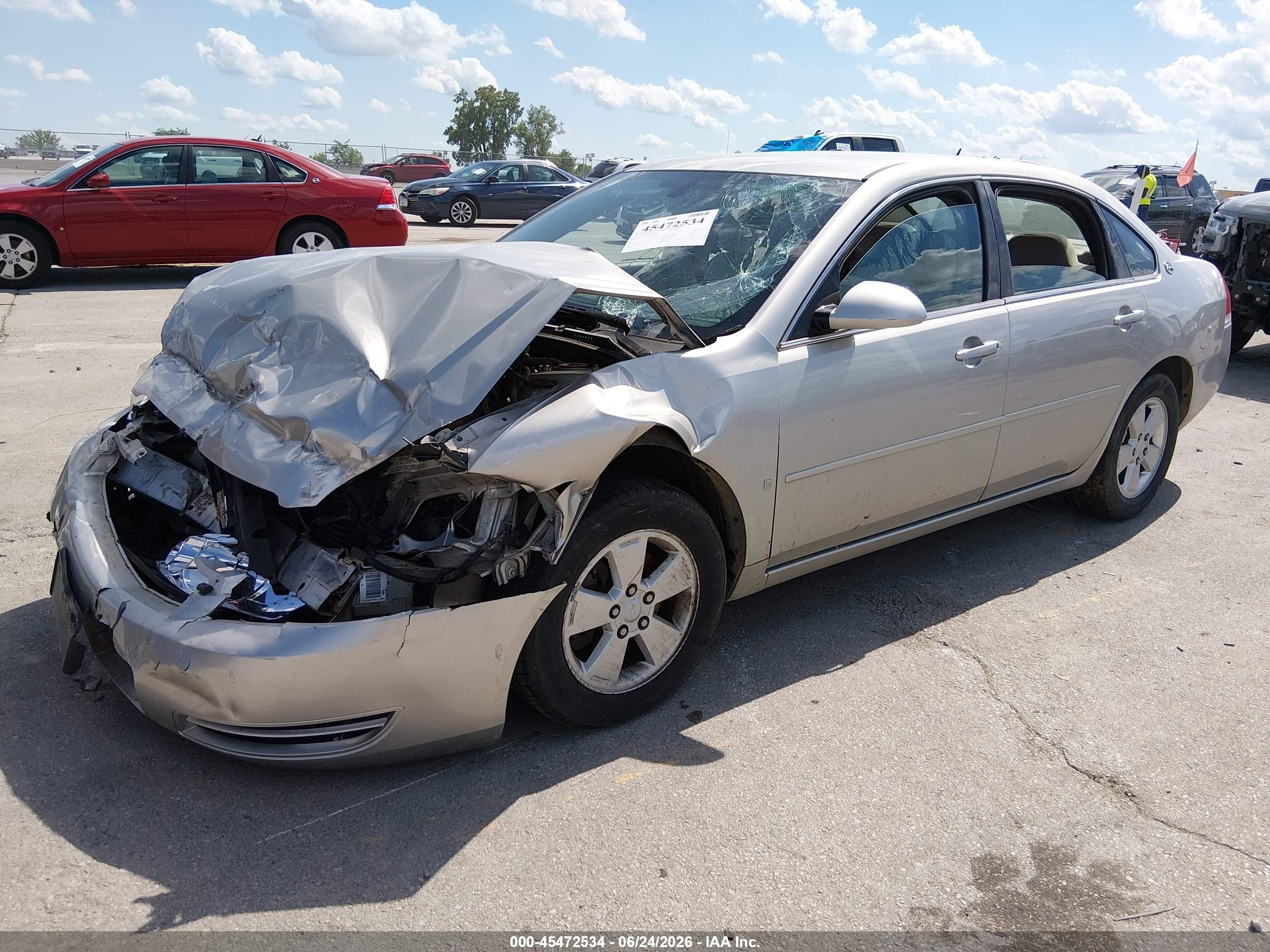2006 Chevrolet Impala Lt Silver vin: 2G1WT58K869113674