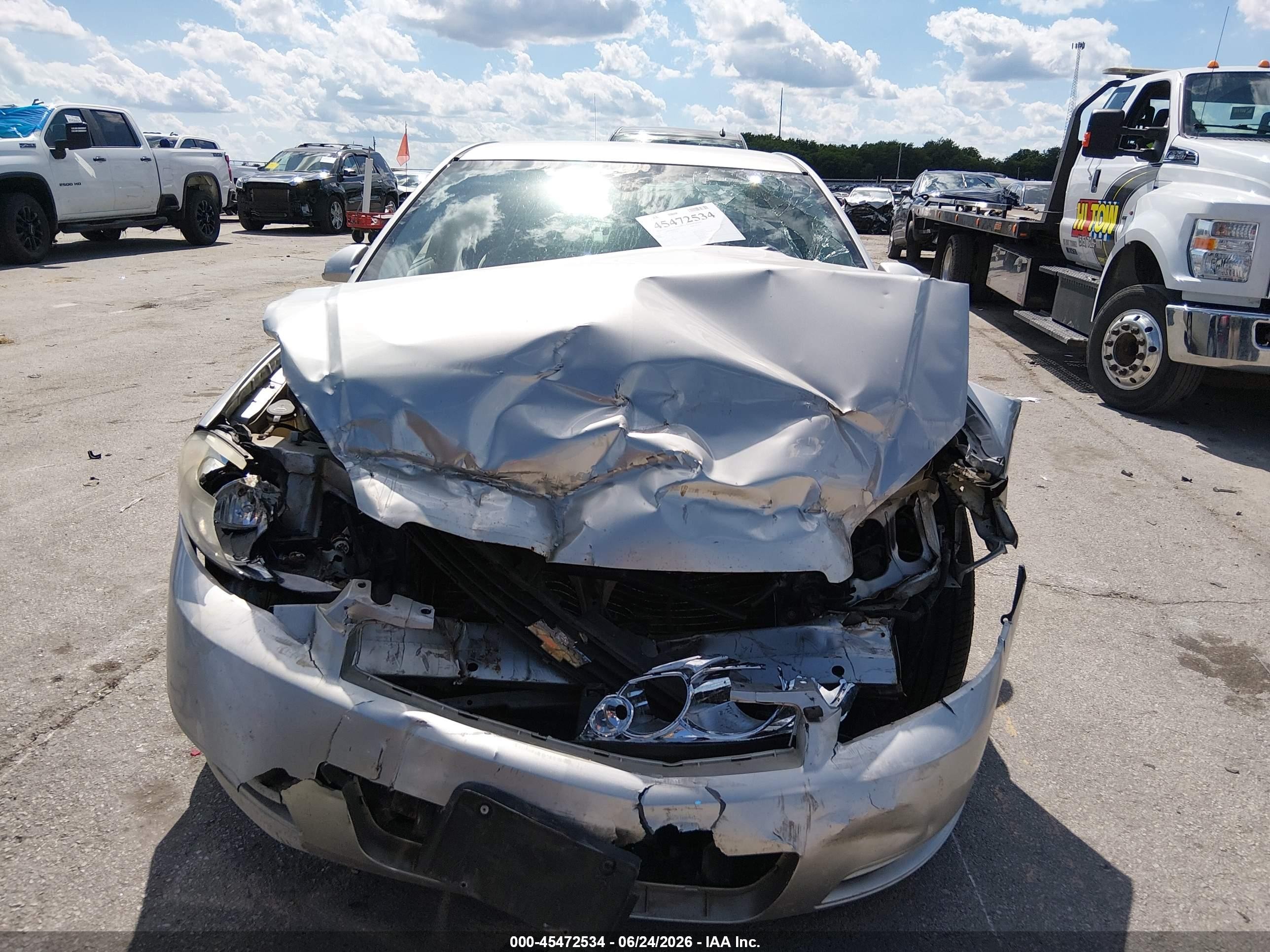 2006 Chevrolet Impala Lt Silver vin: 2G1WT58K869113674