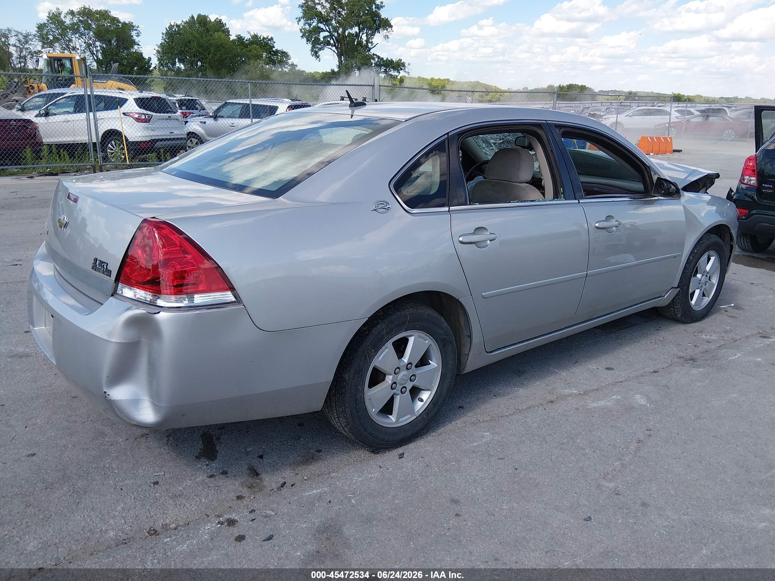 2006 Chevrolet Impala Lt Silver vin: 2G1WT58K869113674