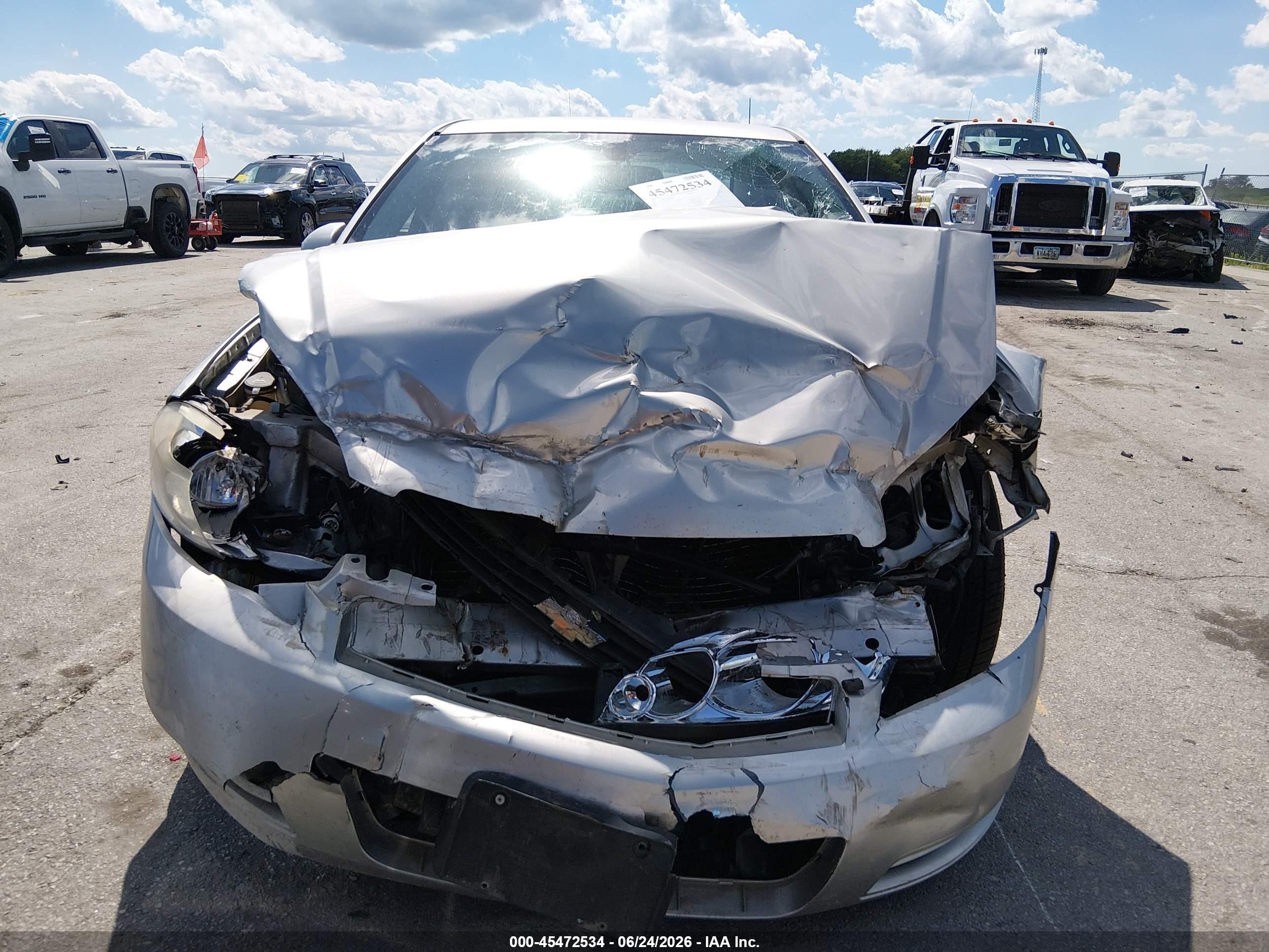 2006 Chevrolet Impala Lt Silver vin: 2G1WT58K869113674