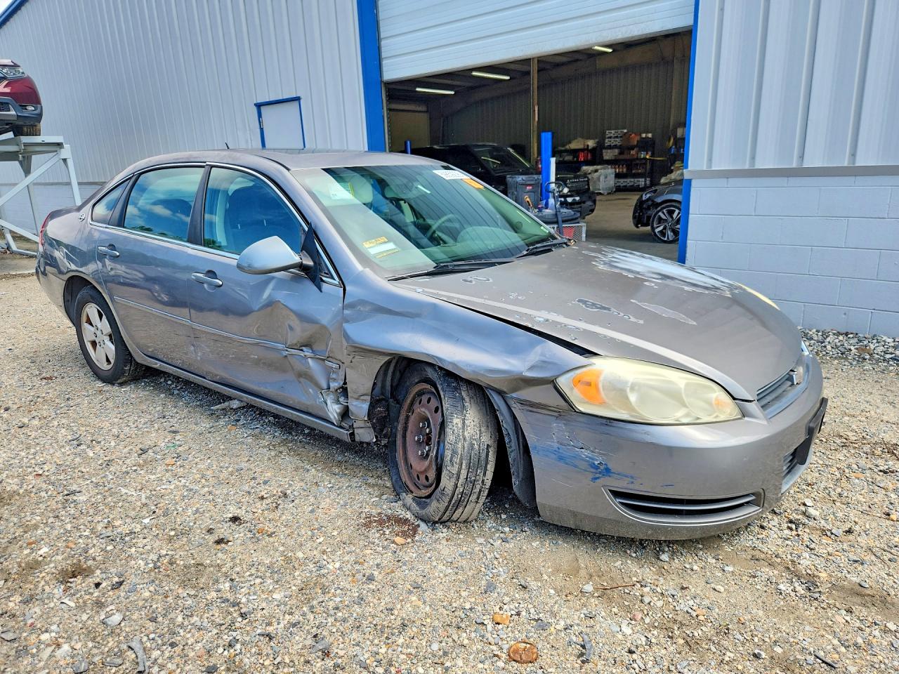 2006 Chevrolet Impala Lt Gray vin: 2G1WT58K869134198