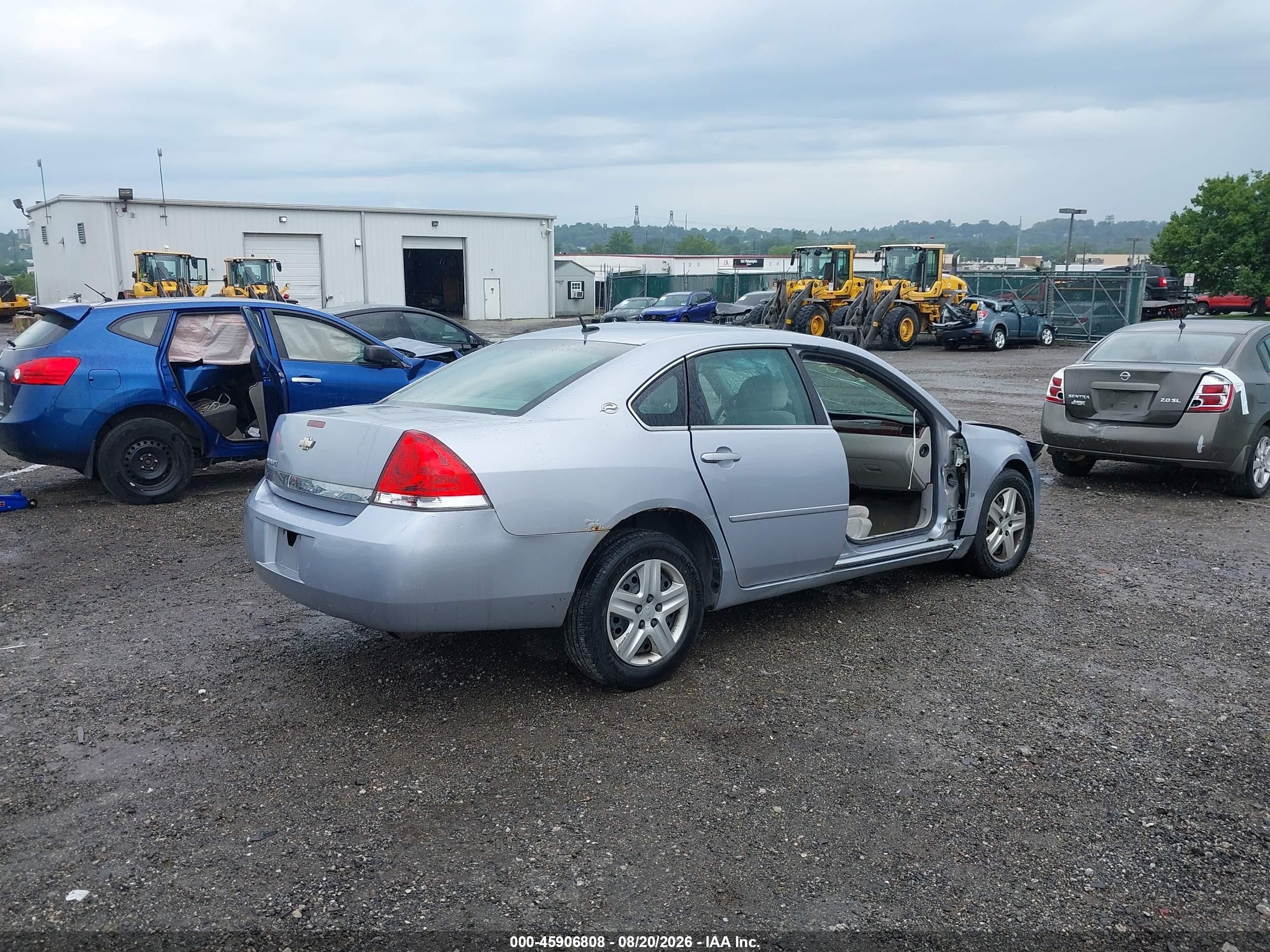 2006 Chevrolet Impala Lt Silver vin: 2G1WT58K869198659
