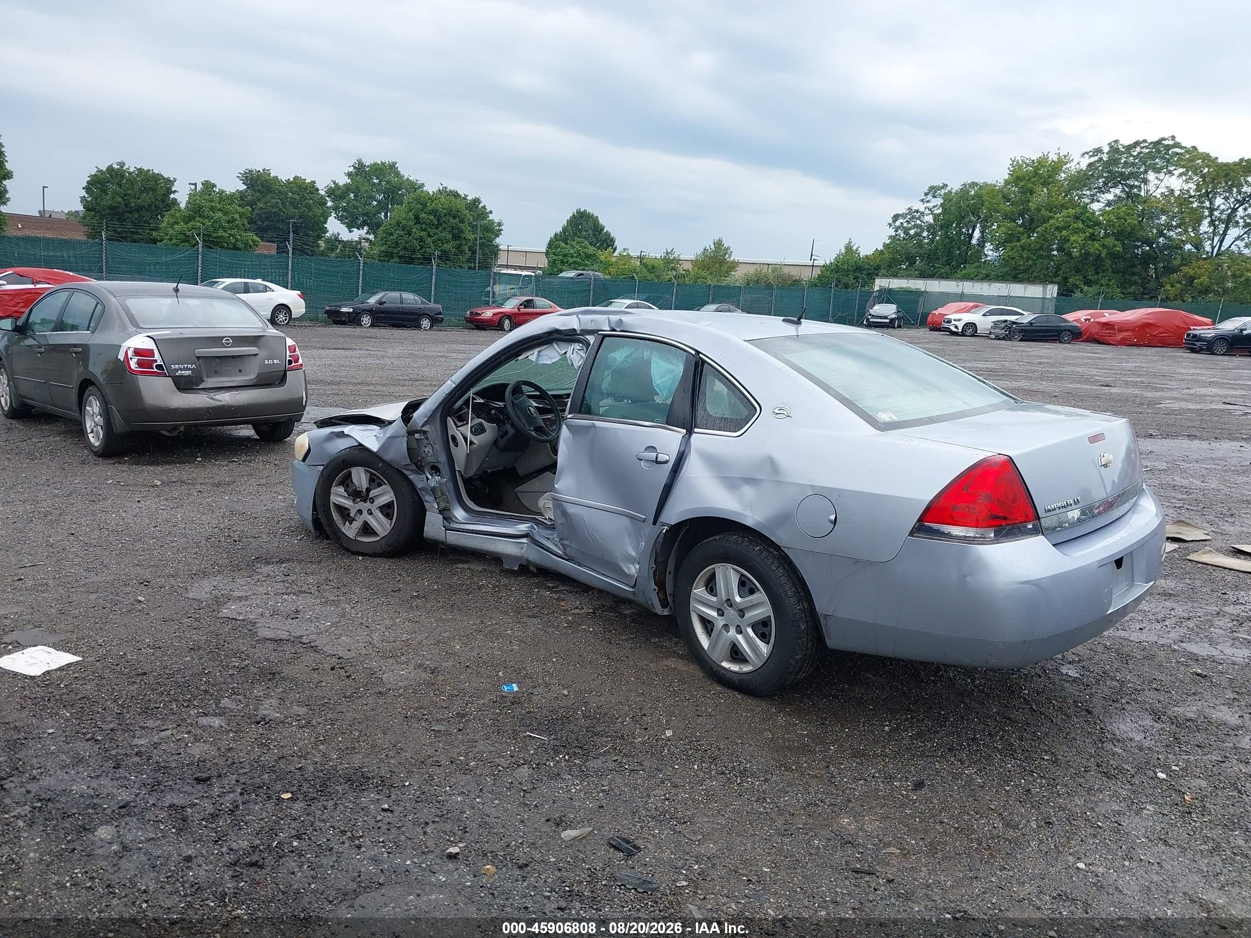 2006 Chevrolet Impala Lt Silver vin: 2G1WT58K869198659