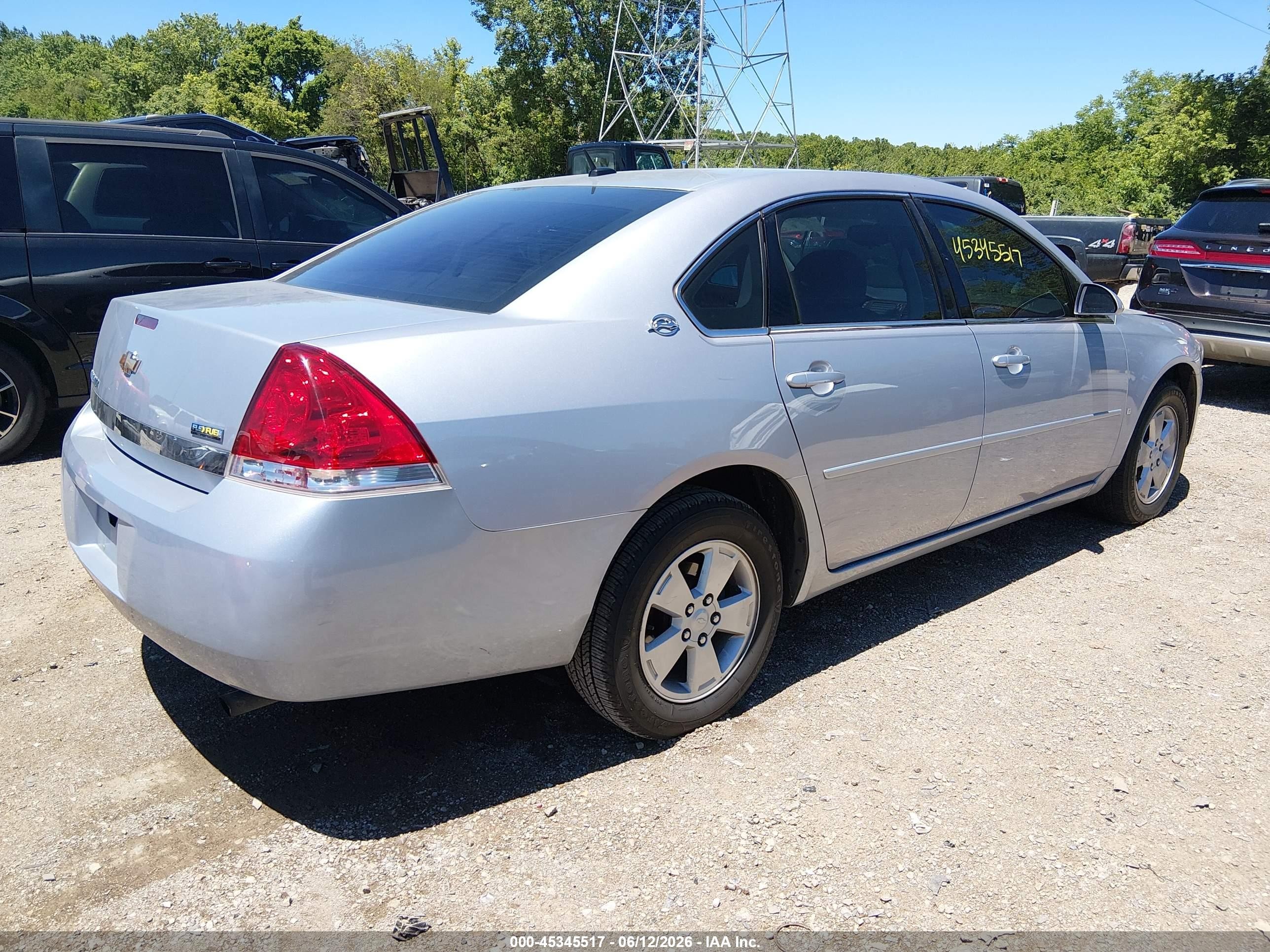 2006 Chevrolet Impala Lt Silver vin: 2G1WT58K869371435