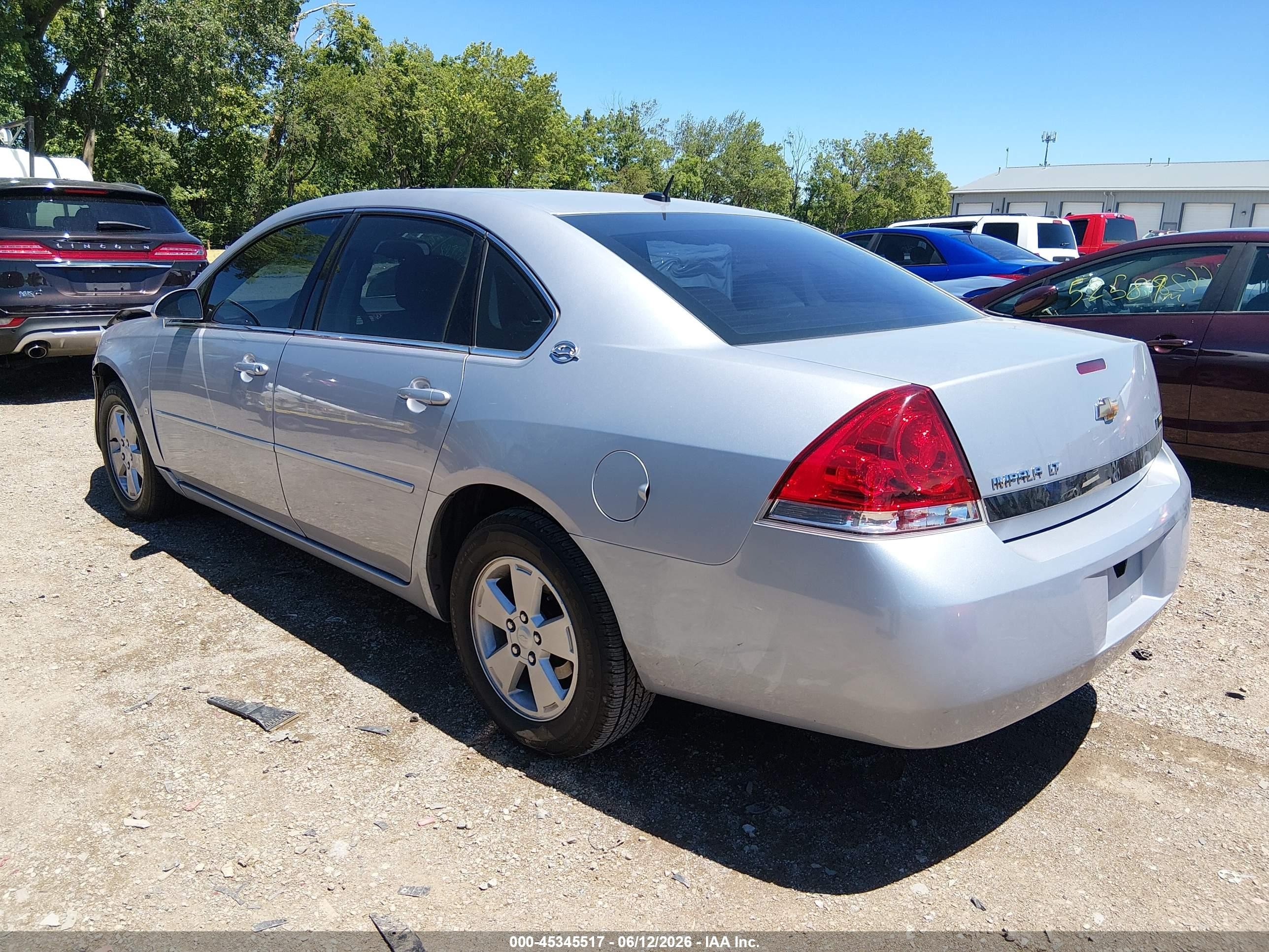 2006 Chevrolet Impala Lt Silver vin: 2G1WT58K869371435