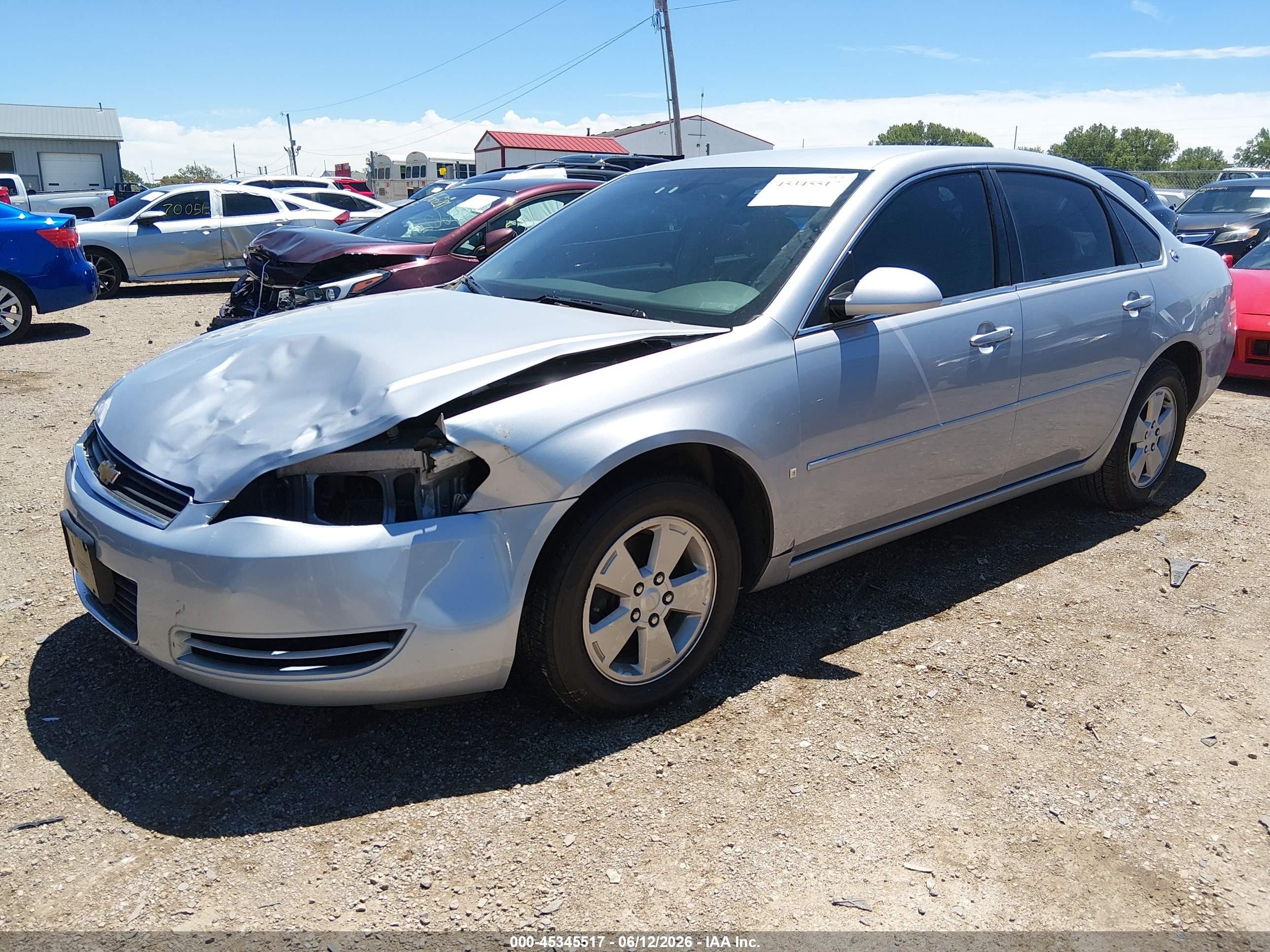 2006 Chevrolet Impala Lt Silver vin: 2G1WT58K869371435