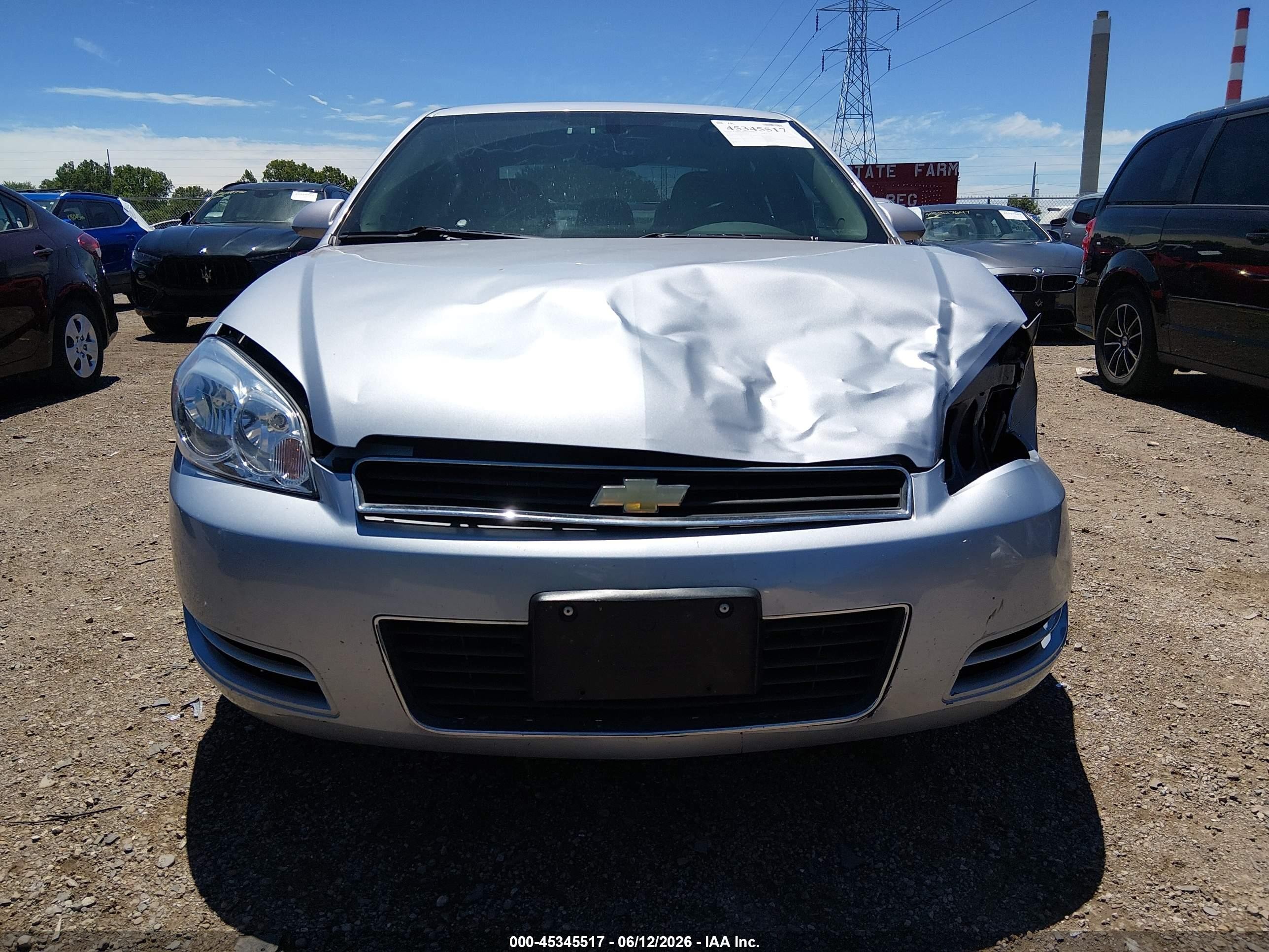 2006 Chevrolet Impala Lt Silver vin: 2G1WT58K869371435