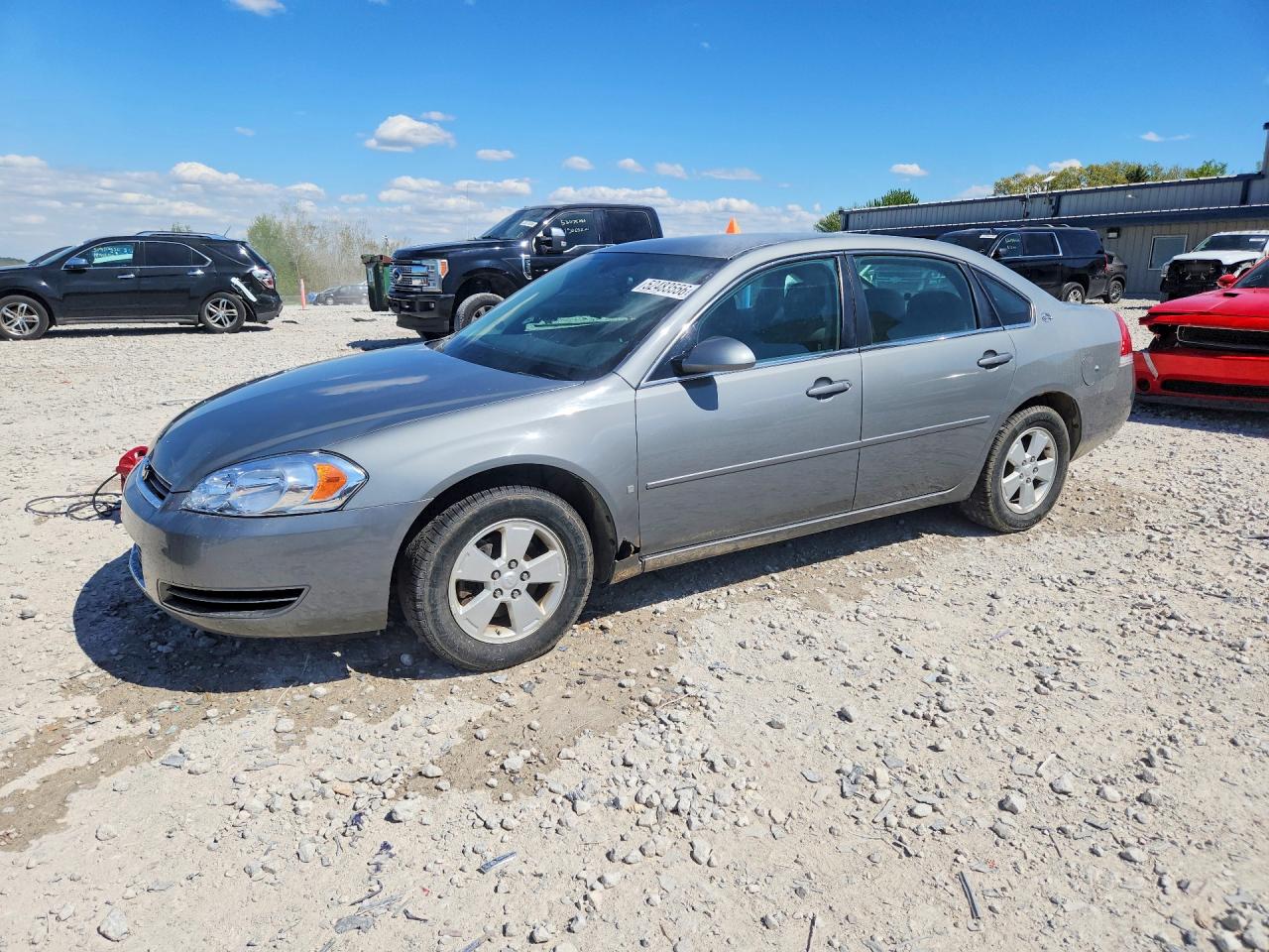 2007 Chevrolet Impala Lt Gray vin: 2G1WT58K879233475
