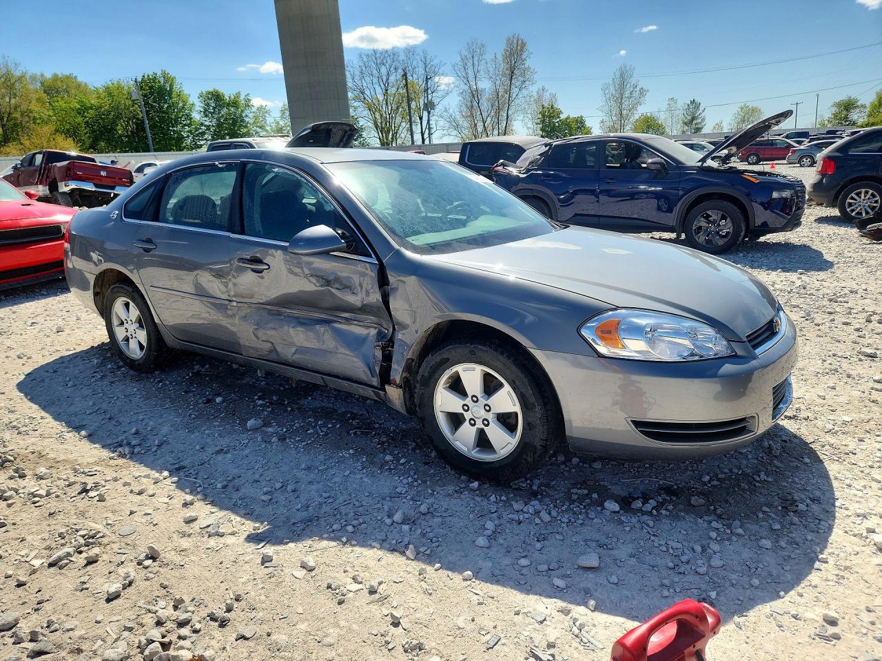 2007 Chevrolet Impala Lt Gray vin: 2G1WT58K879233475