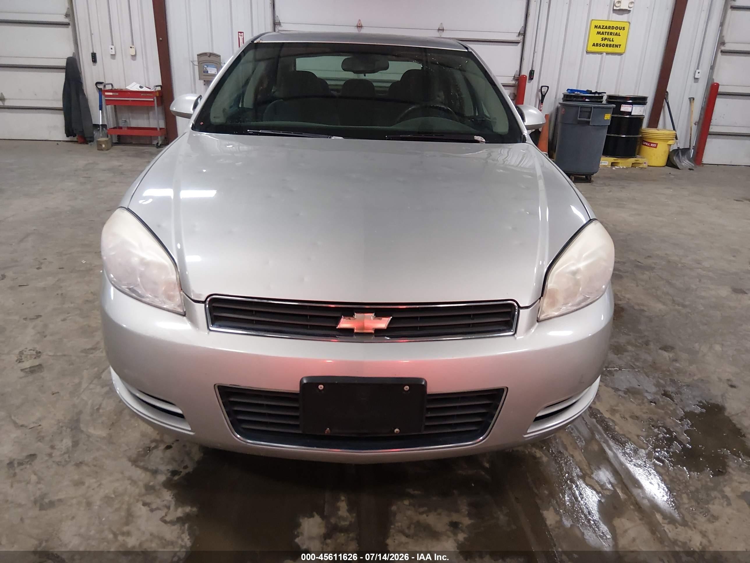 2007 Chevrolet Impala Lt Silver vin: 2G1WT58K879264810