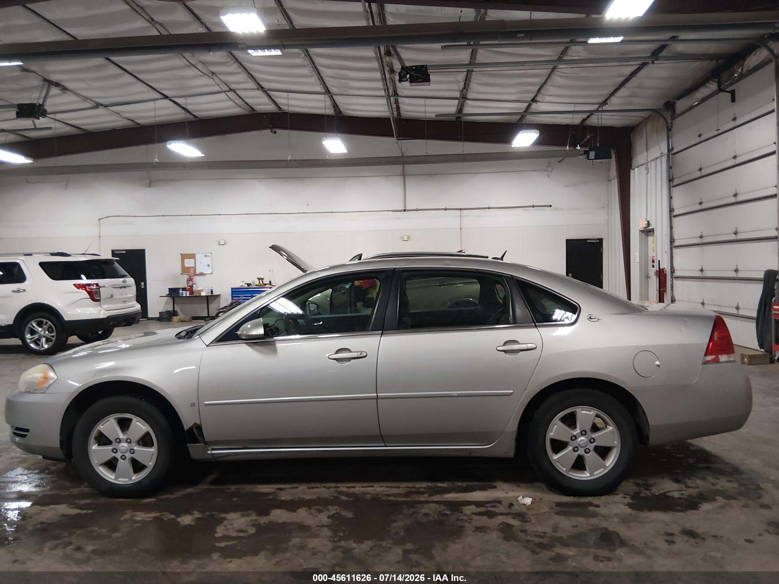 2007 Chevrolet Impala Lt Silver vin: 2G1WT58K879264810
