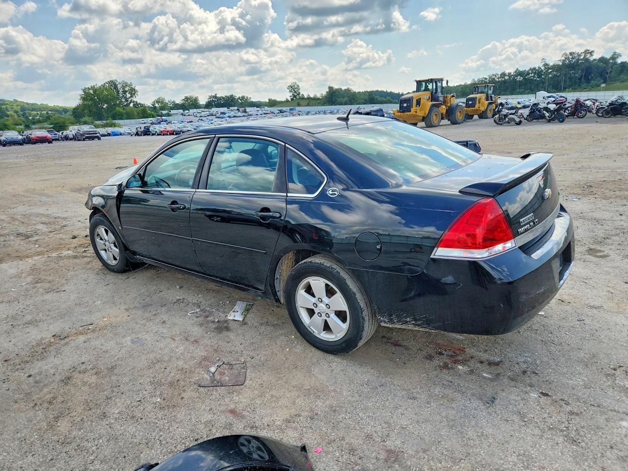 2007 Chevrolet Impala Lt Черный vin: 2G1WT58K879318140
