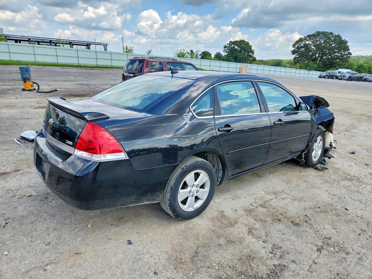 2007 Chevrolet Impala Lt Черный vin: 2G1WT58K879318140