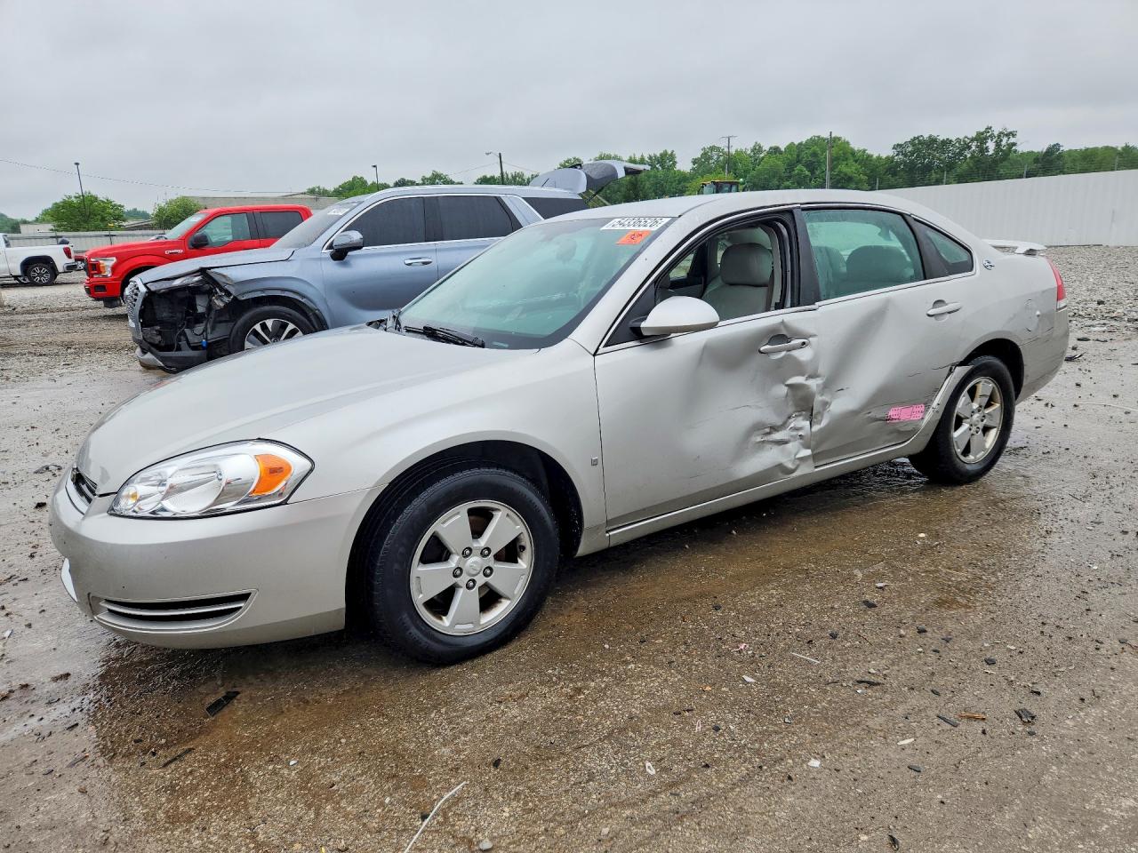 2008 Chevrolet Impala Lt Silver vin: 2G1WT58K881350571