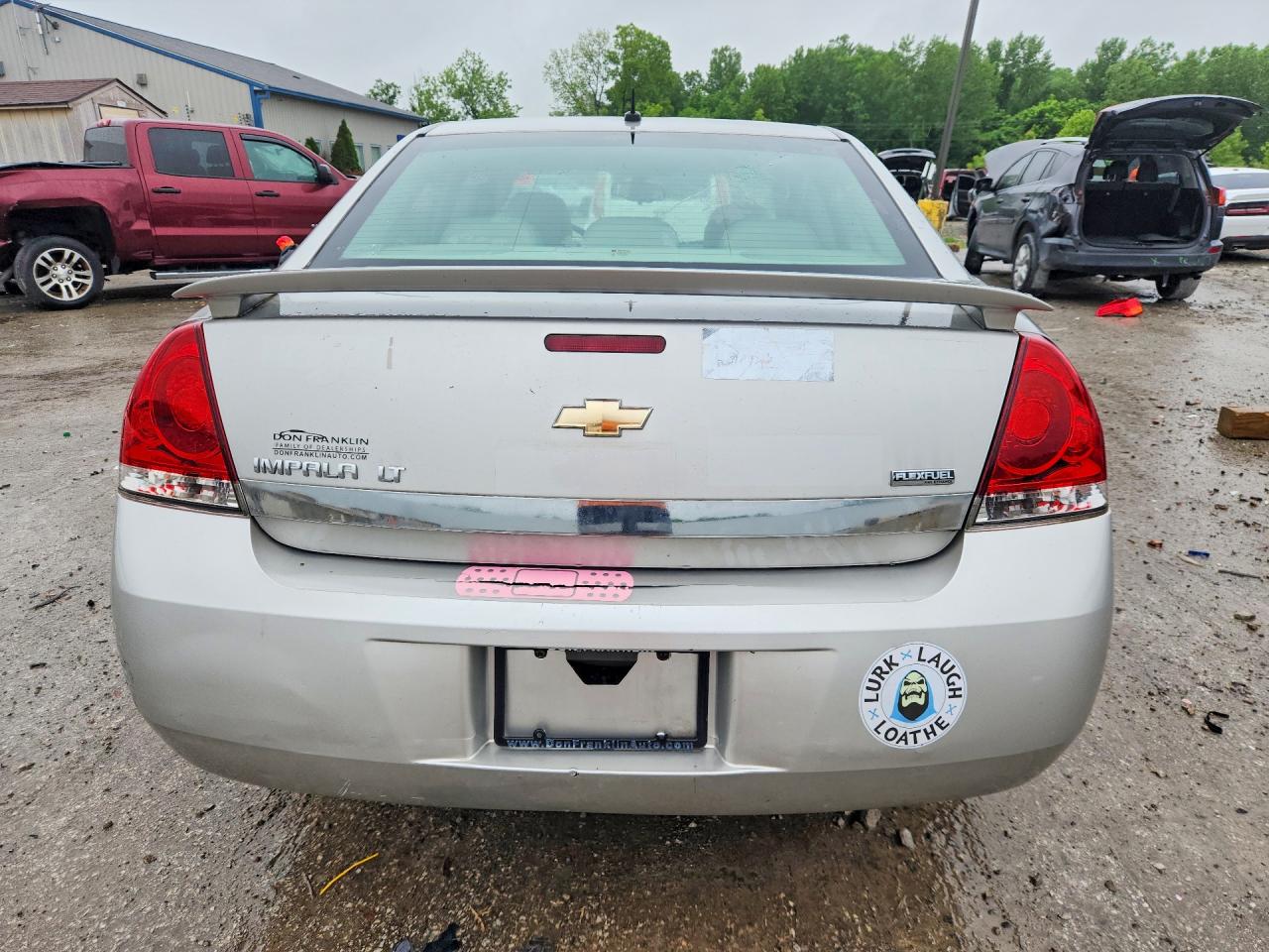 2008 Chevrolet Impala Lt Silver vin: 2G1WT58K881350571