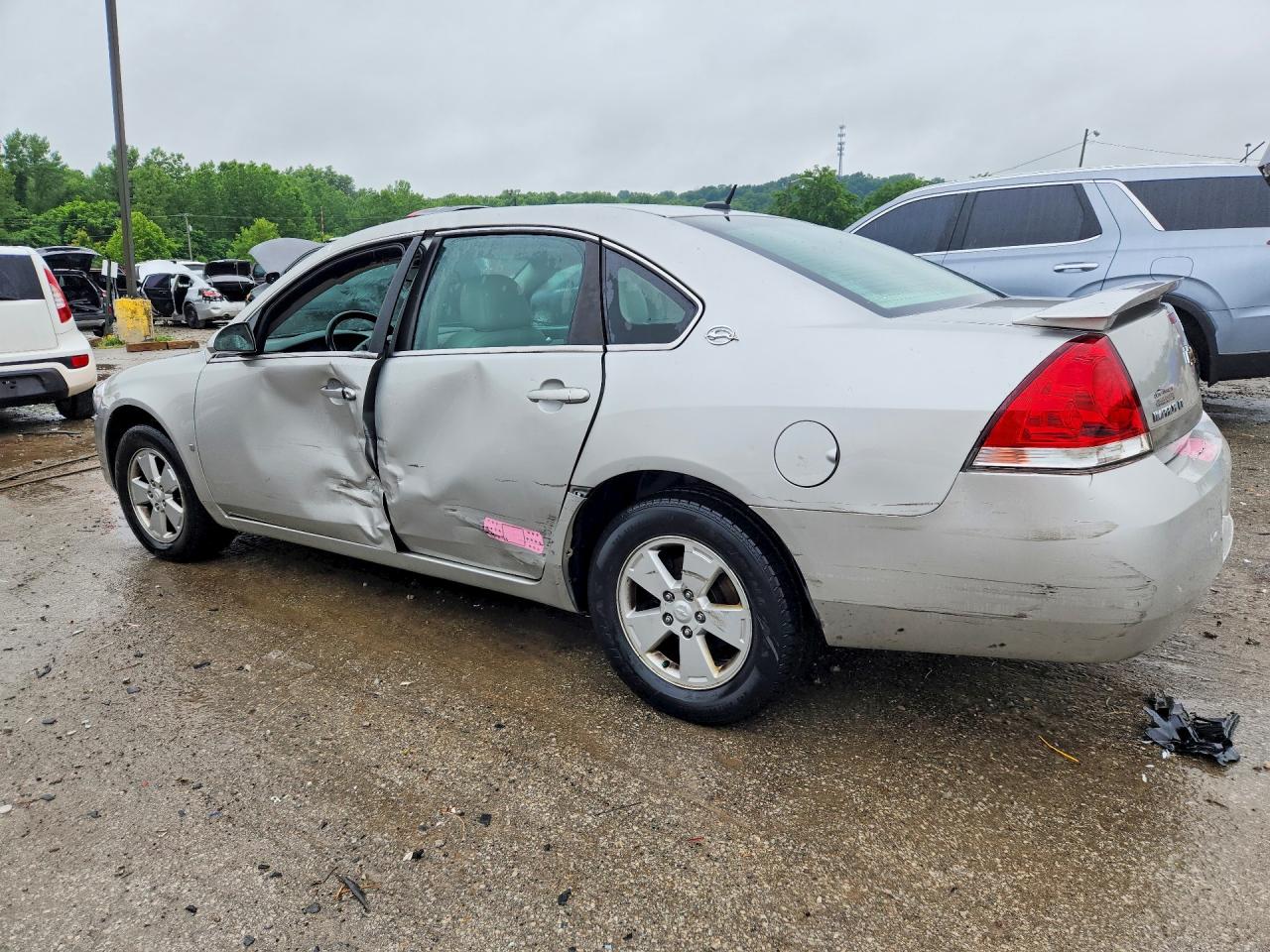 2008 Chevrolet Impala Lt Silver vin: 2G1WT58K881350571