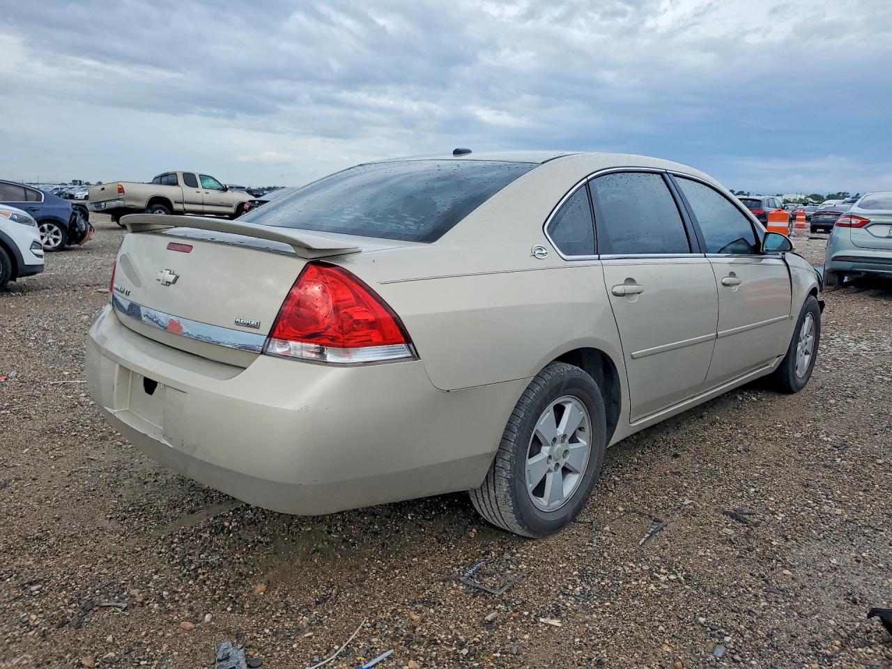 2008 Chevrolet Impala Lt Tan vin: 2G1WT58K881372960