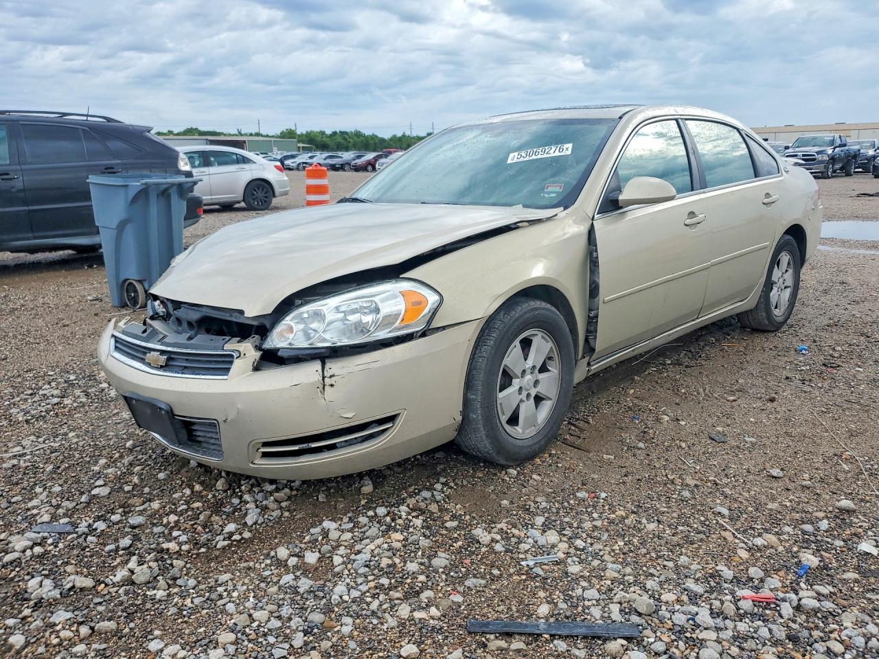 2008 Chevrolet Impala Lt Tan vin: 2G1WT58K881372960