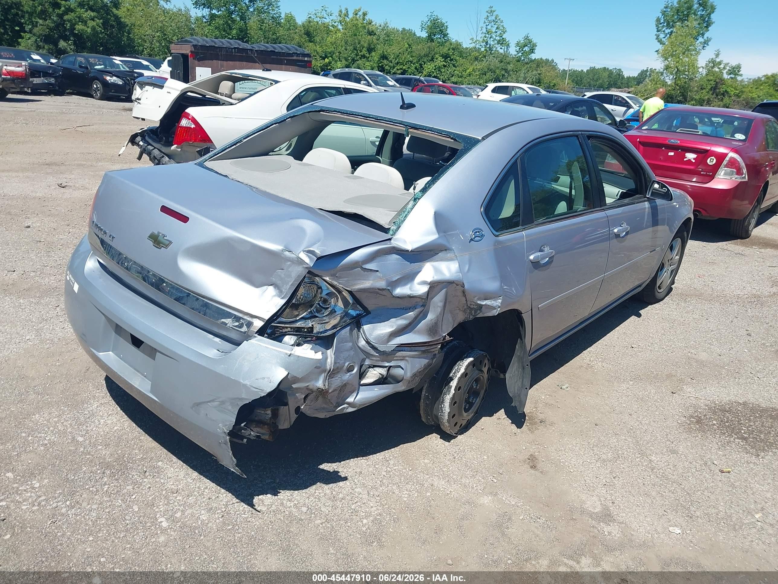 2006 Chevrolet Impala Lt Silver vin: 2G1WT58K969113750