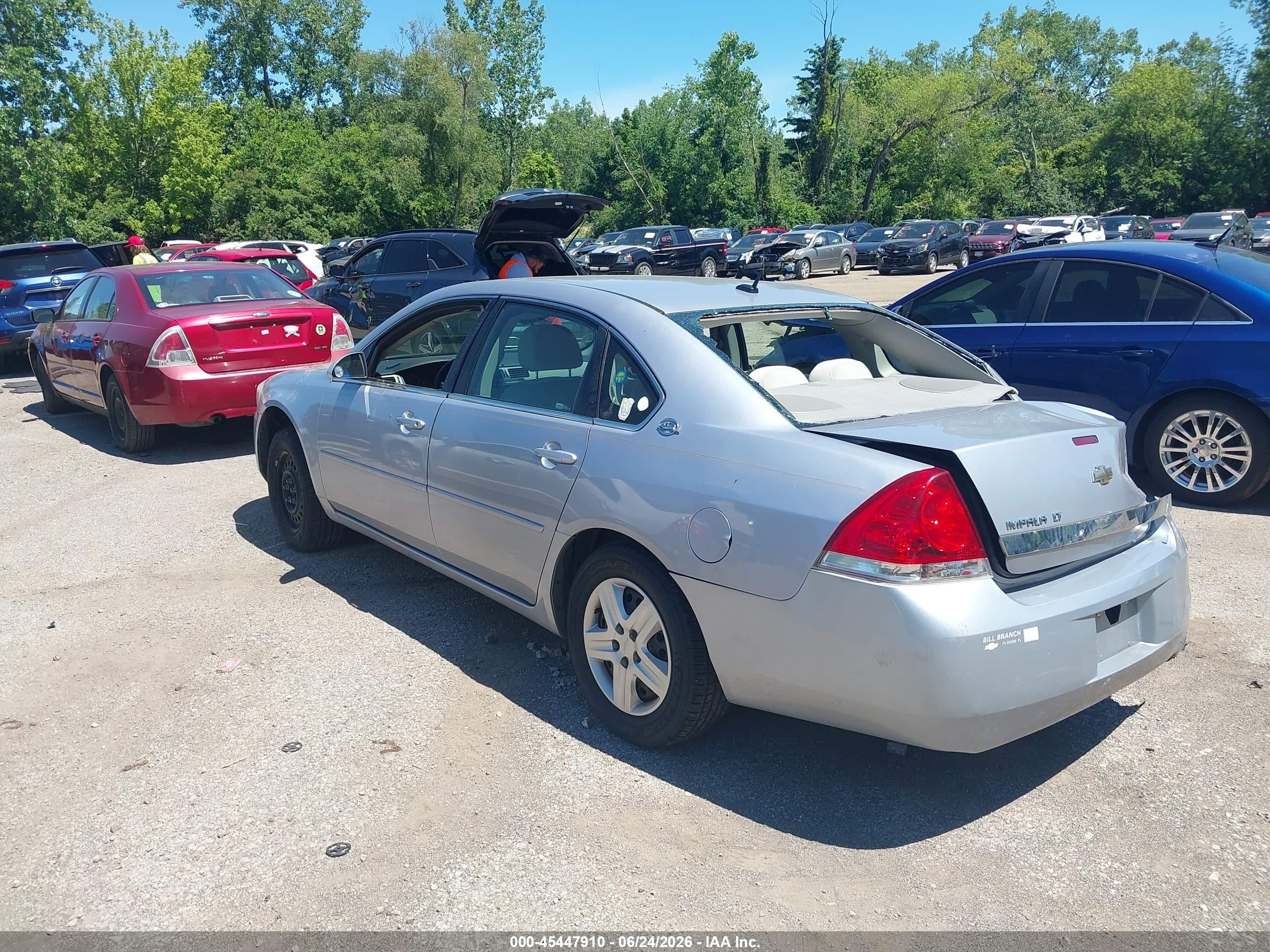 2006 Chevrolet Impala Lt Silver vin: 2G1WT58K969113750