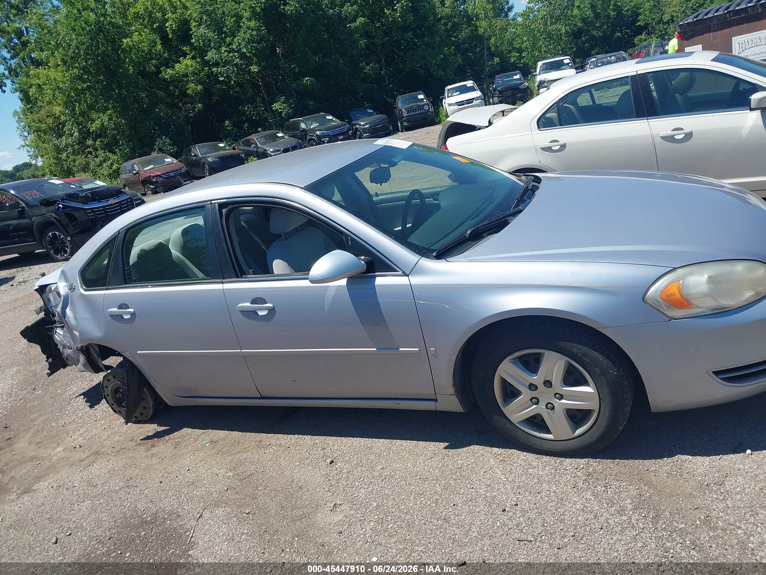 2006 Chevrolet Impala Lt Silver vin: 2G1WT58K969113750