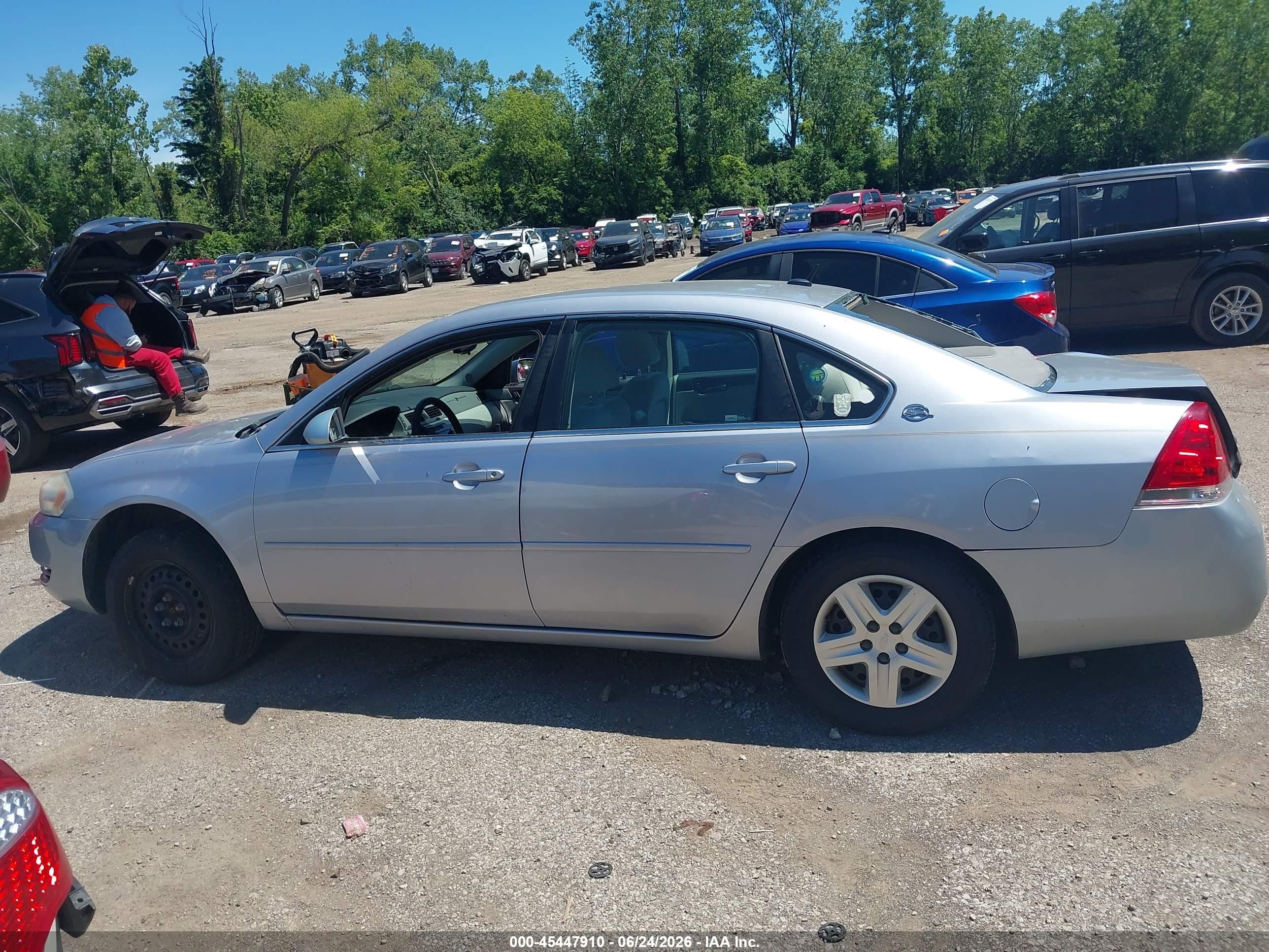 2006 Chevrolet Impala Lt Silver vin: 2G1WT58K969113750