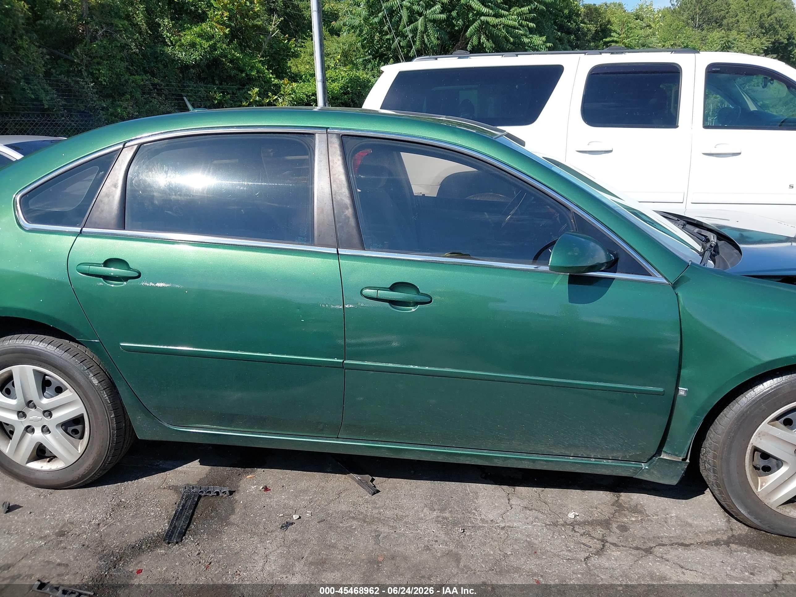 2006 Chevrolet Impala Lt Green vin: 2G1WT58K969415183