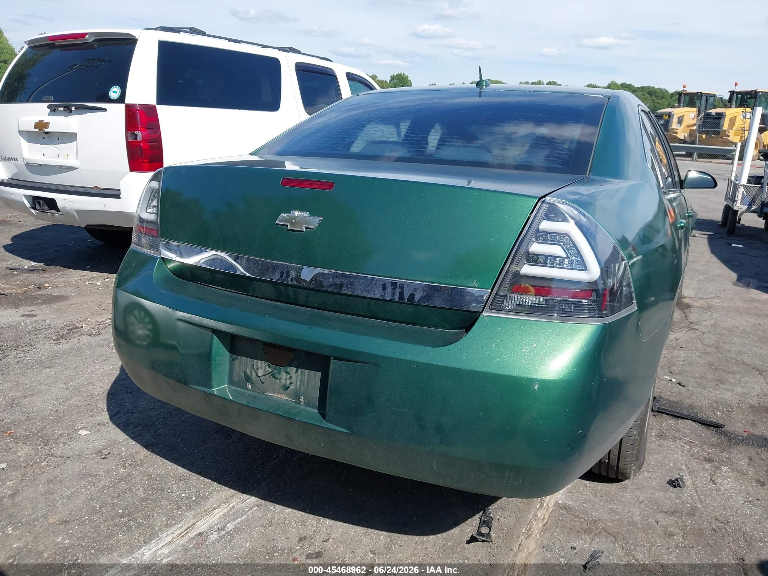 2006 Chevrolet Impala Lt Green vin: 2G1WT58K969415183