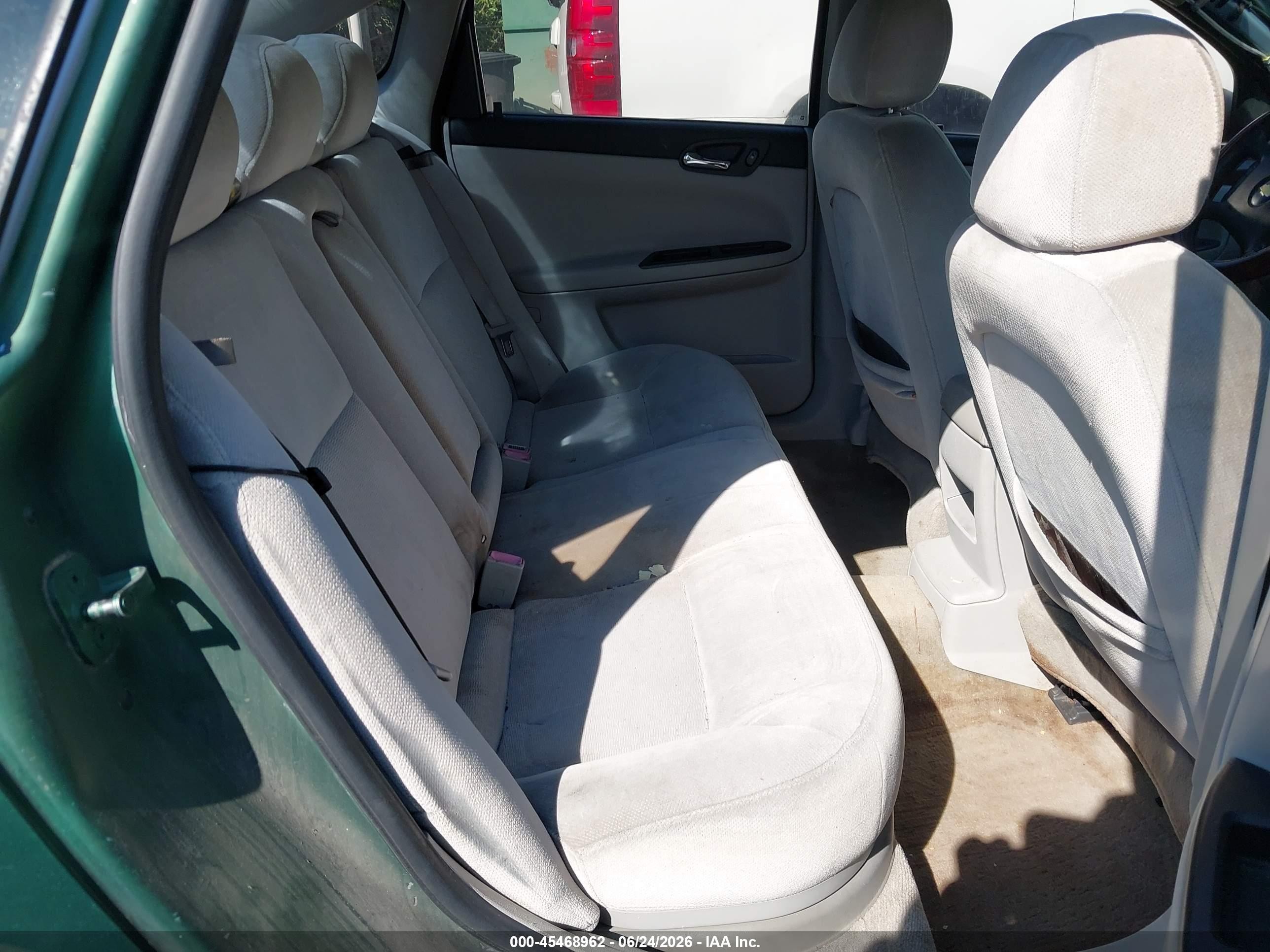 2006 Chevrolet Impala Lt Green vin: 2G1WT58K969415183