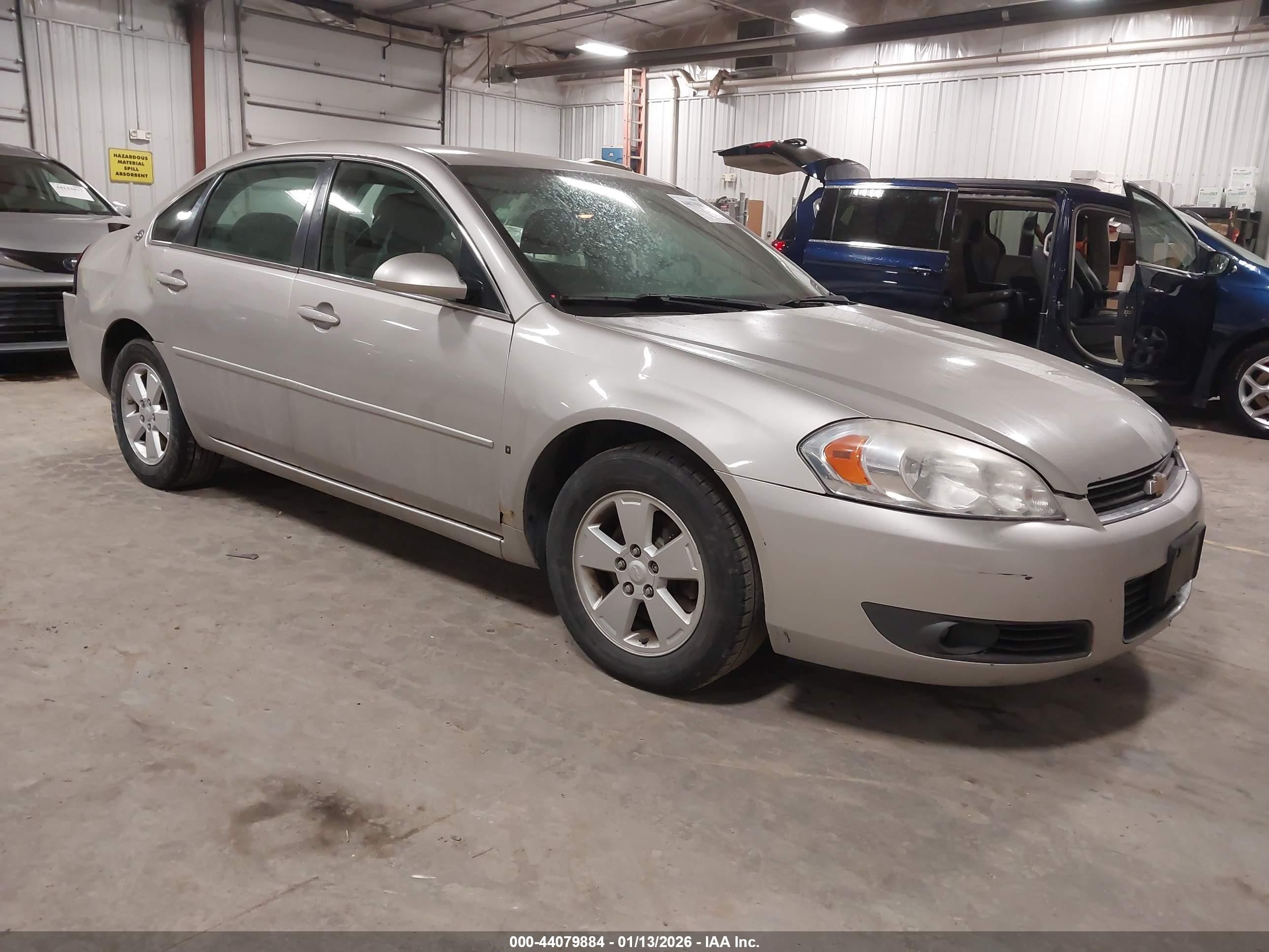 2007 Chevrolet Impala Lt Silver vin: 2G1WT58K979186473